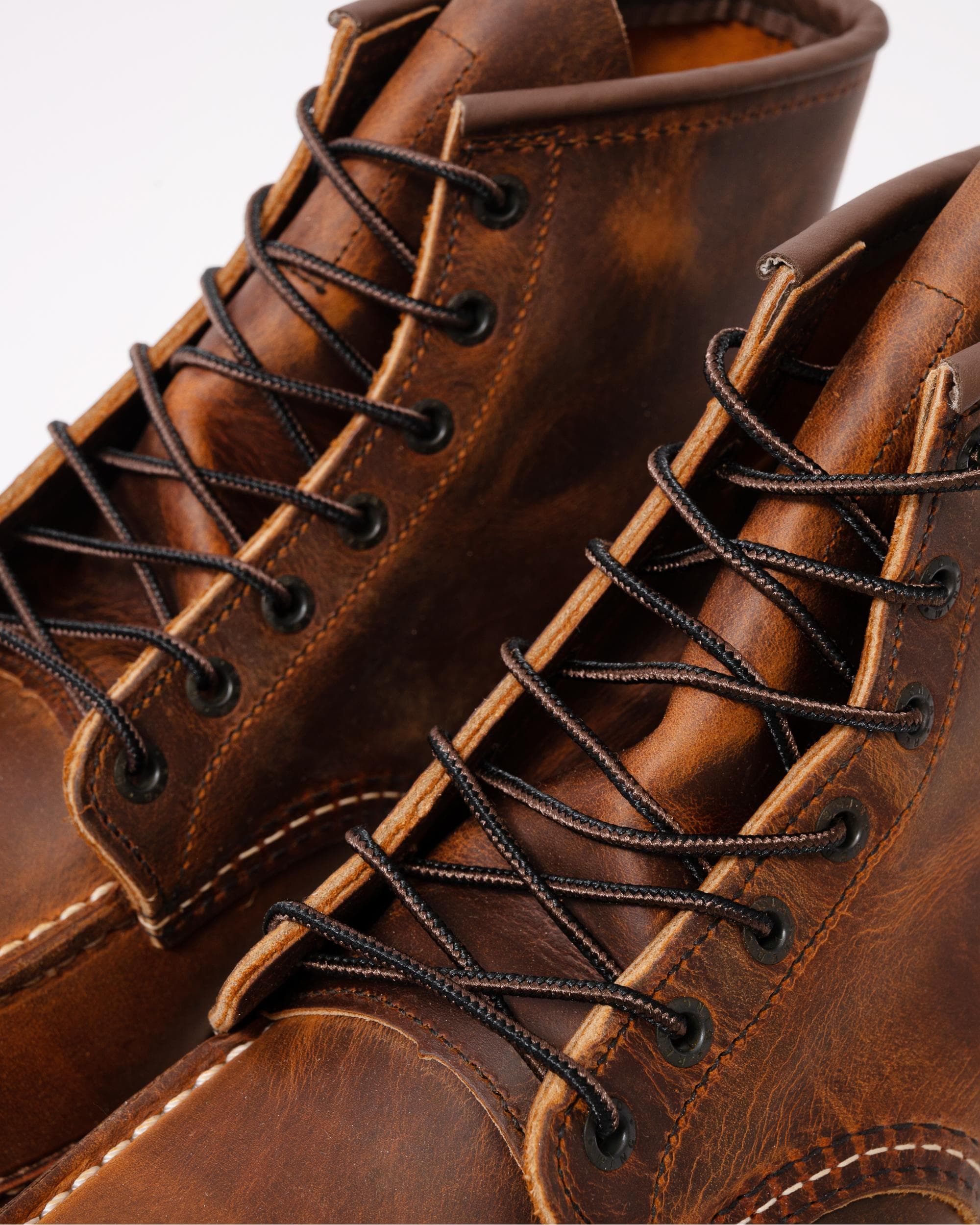 Red Wing Mens 6-Inch Classic Moc Boots - Image 5