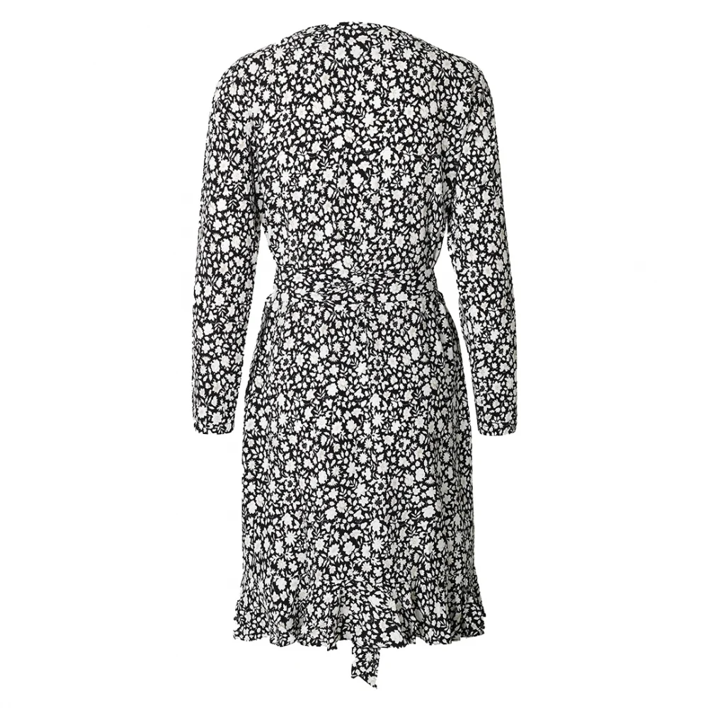 Samsoe & Samsoe Bette Ls Dress Aop Womens Dress 8325 - Image 3