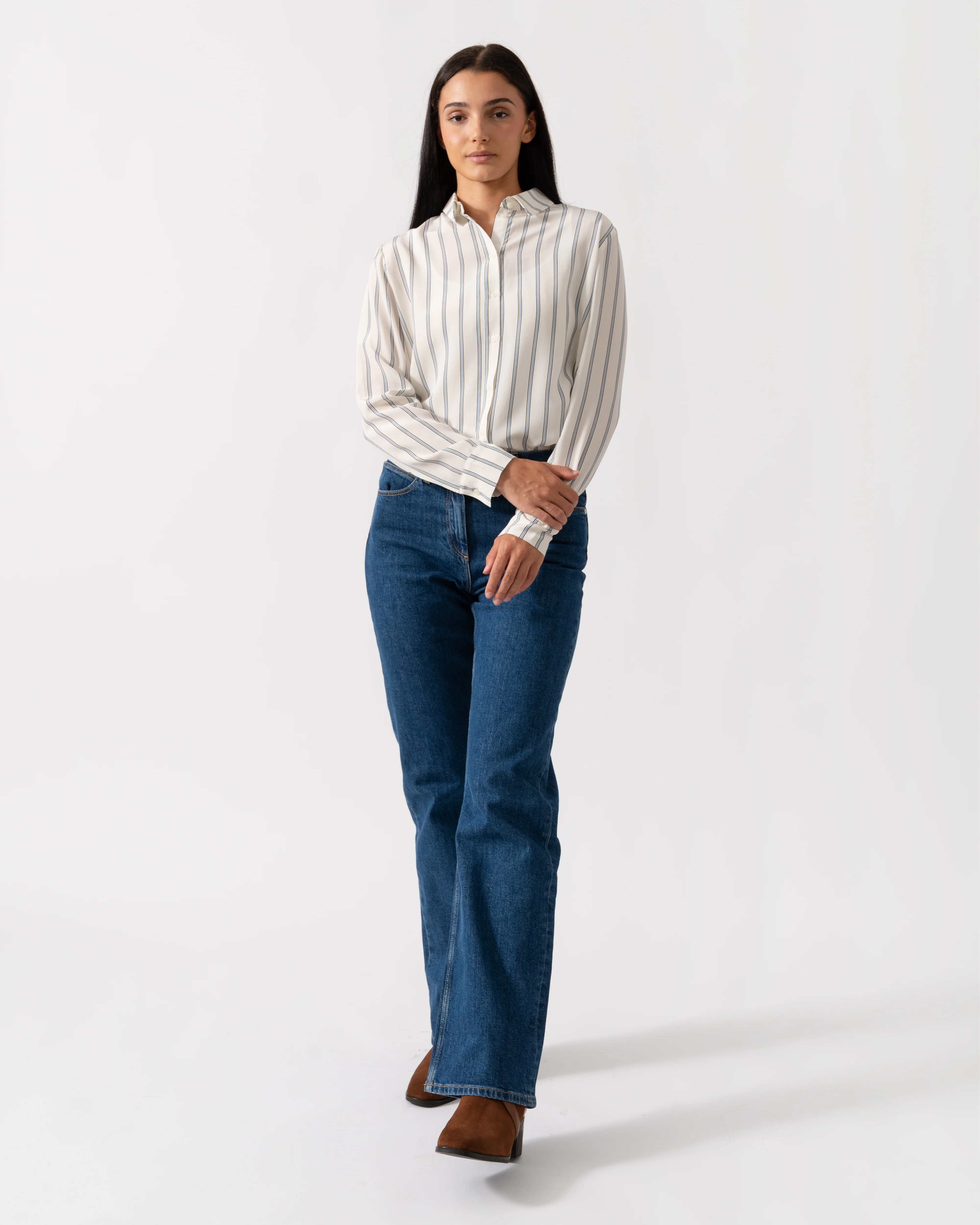 Samsoe & Samsoe Maj Ls Aop Womens Shirt 7879 - Image 2