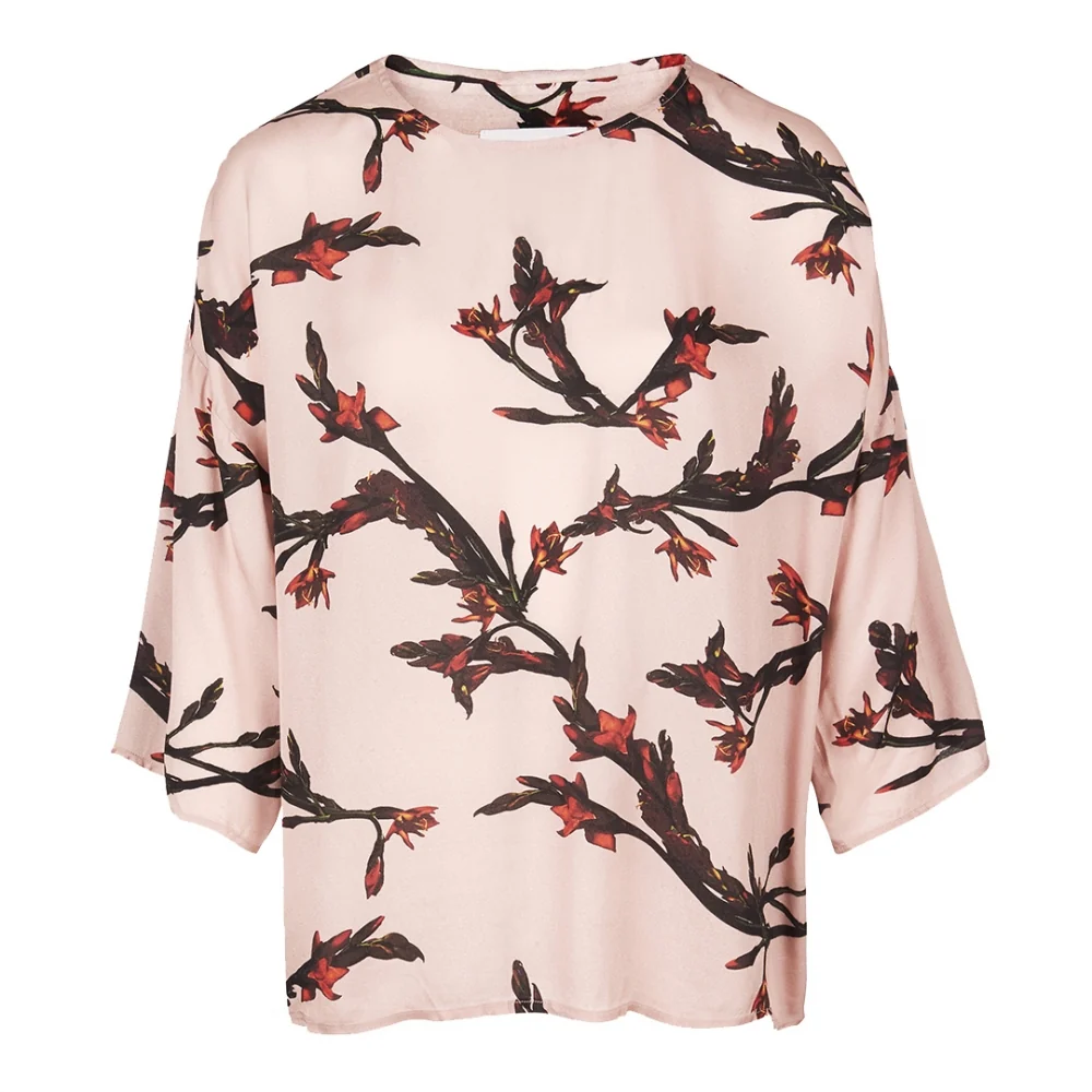 Samsoe & Samsoe Marice SS Aop Womens Top 9315 - Image 5