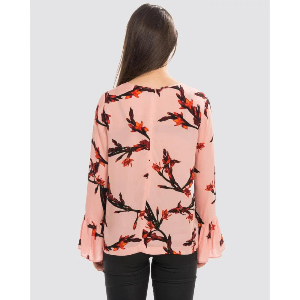 Samsoe & Samsoe Serena lS Aop Womens Top 8083 - Image 2
