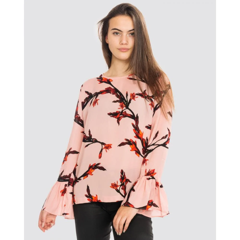 Samsoe & Samsoe Serena lS Aop Womens Top 8083 - Image 3