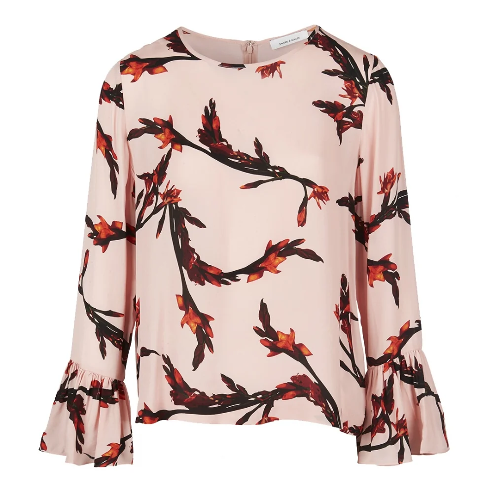 Samsoe & Samsoe Serena lS Aop Womens Top 8083 - Image 5