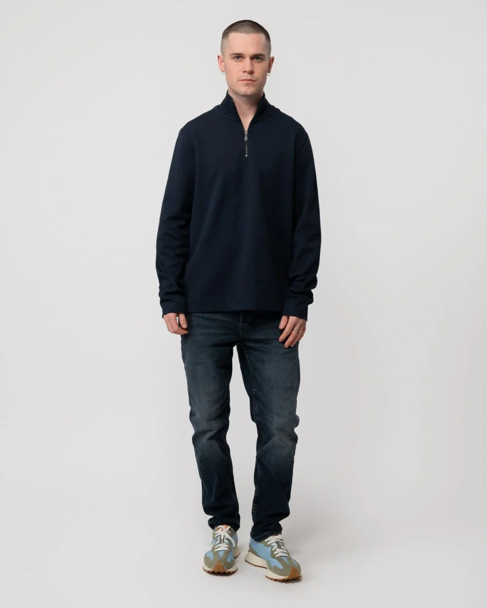 Ted Baker Actos Mens 1/4 Zip Sweatshirt - Image 3