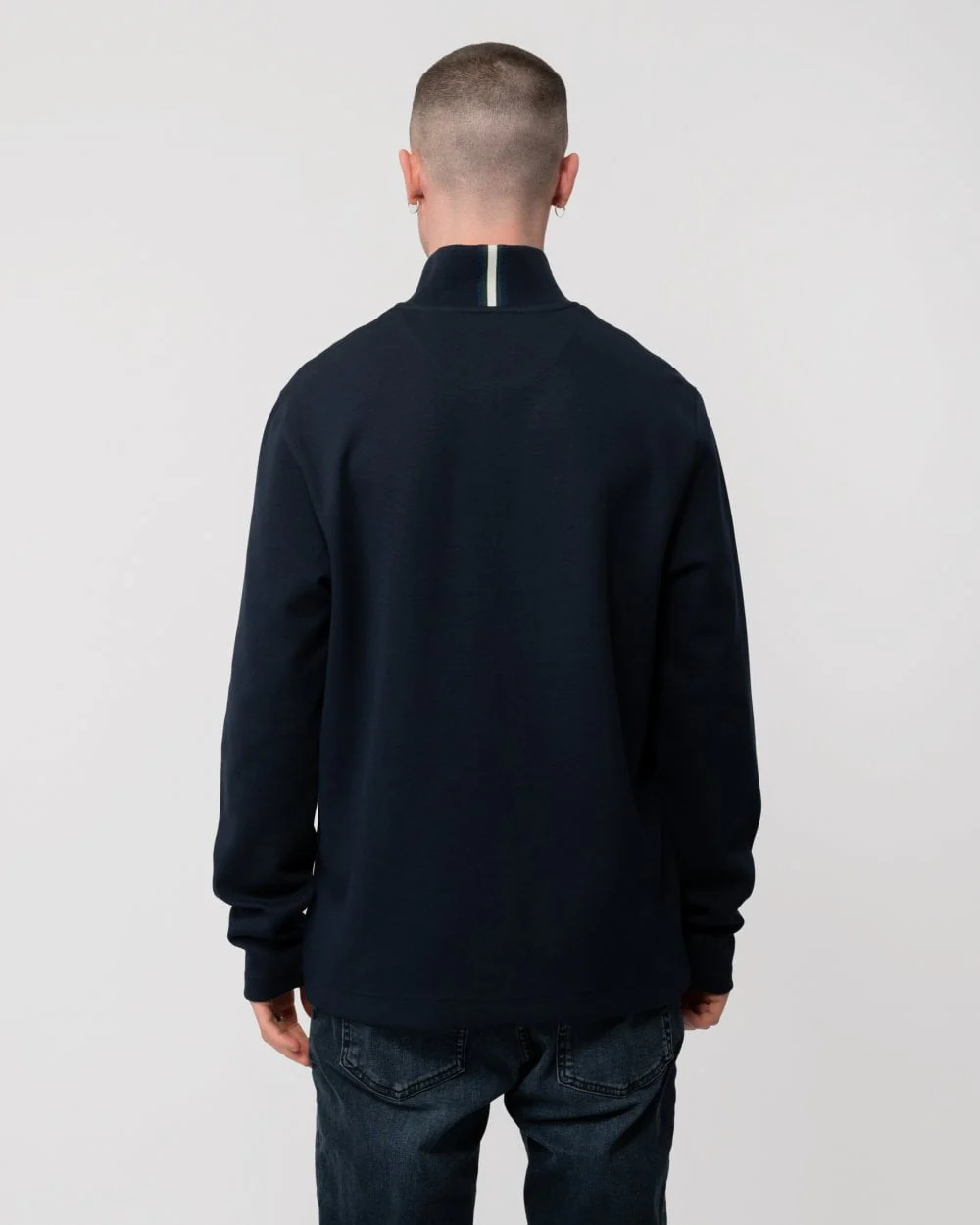 Ted Baker Actos Mens 1/4 Zip Sweatshirt - Image 4