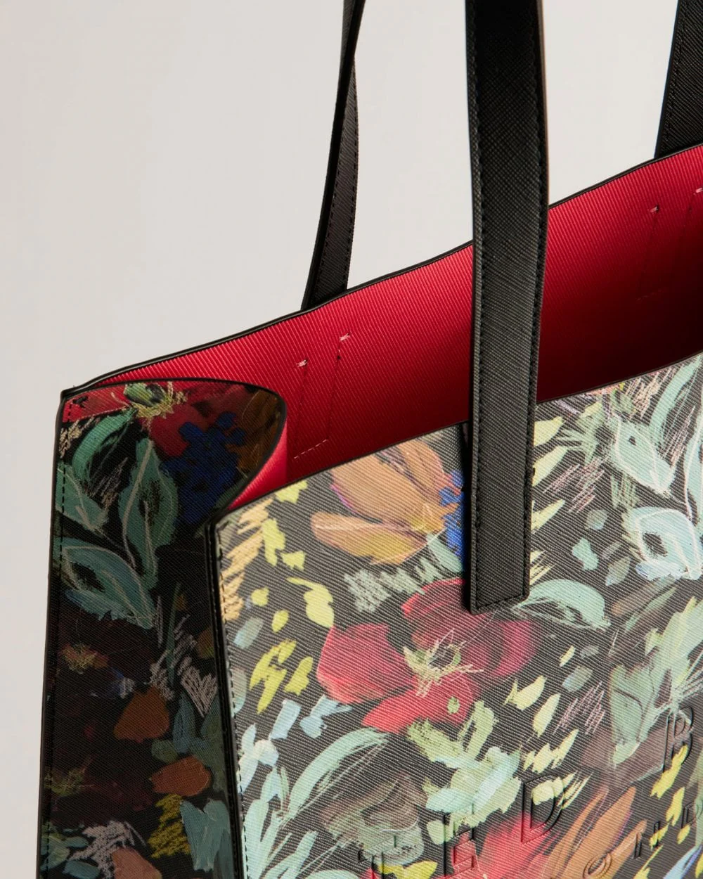 Ted Baker Beikon Womens Painted Meadow Large Icon Bag - Image 4