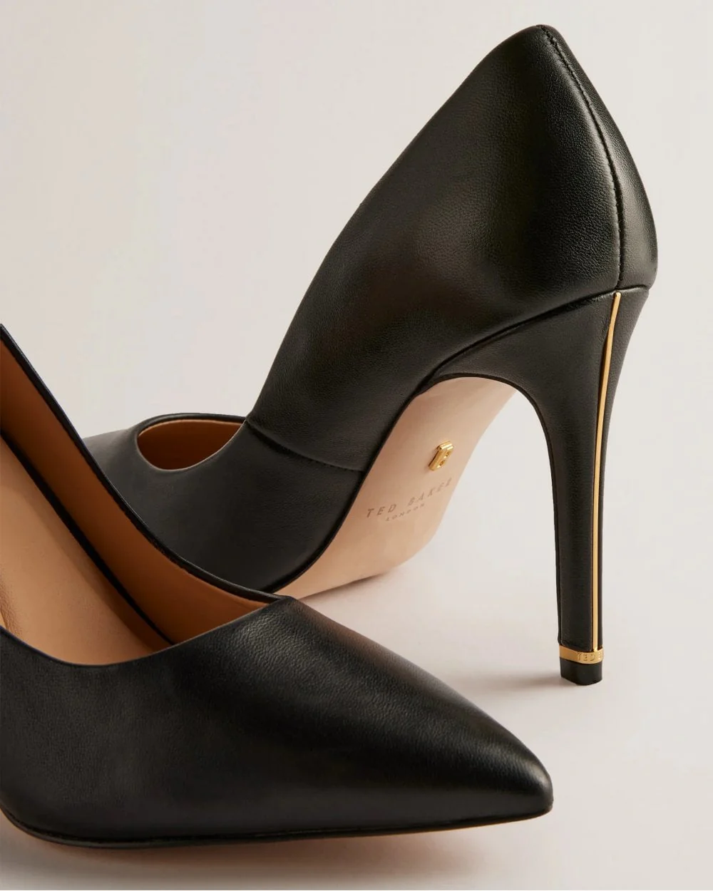 Ted Baker CAARAA Womens High Heeled Pump with Embellished Heel - Image 3