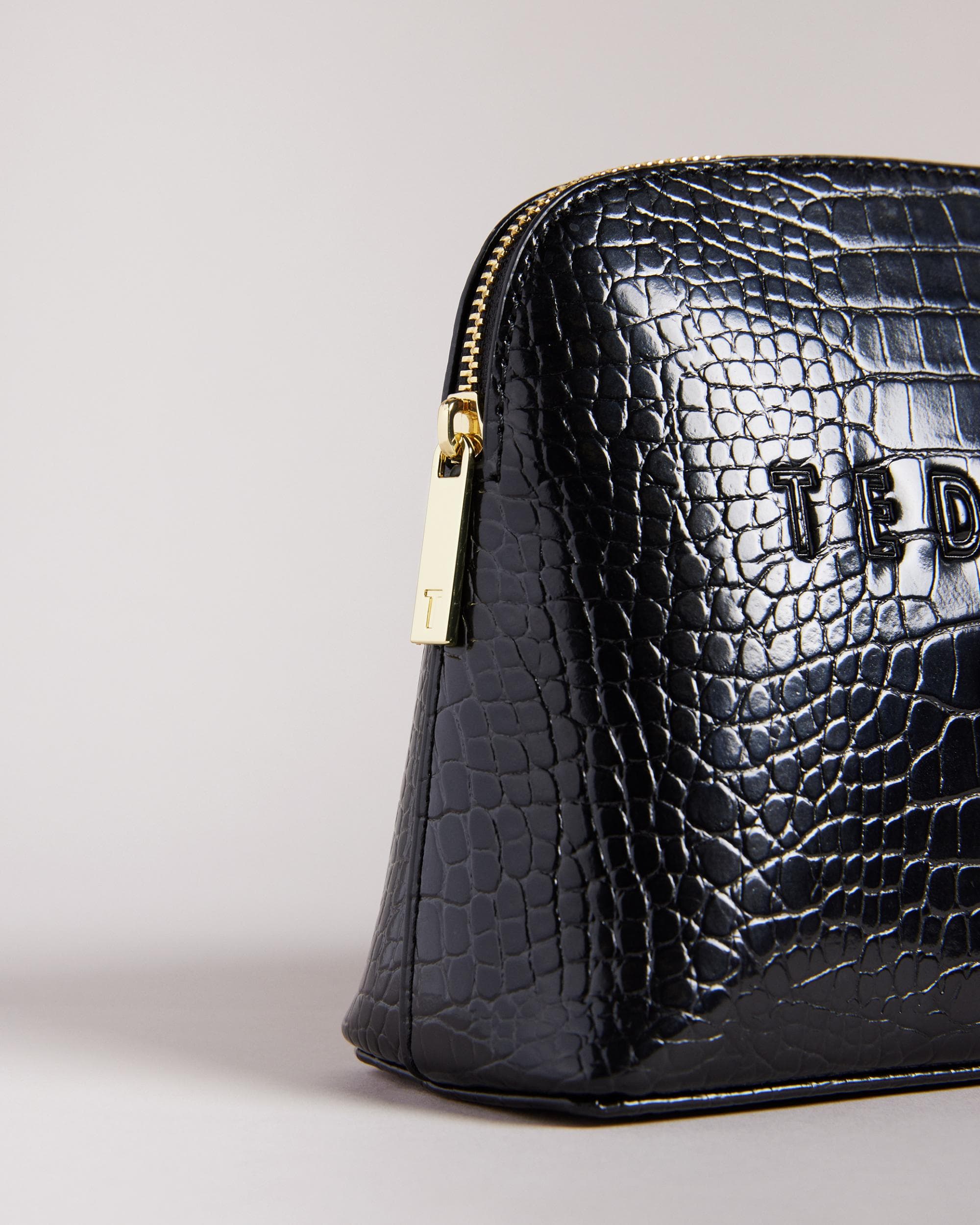 Ted Baker CROCALA Womens Imitation Croc Makeup Bag - Image 3