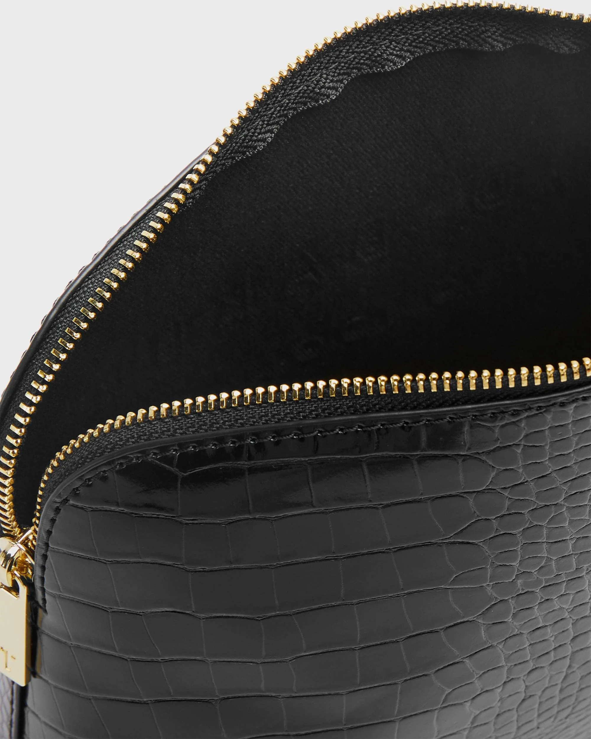 Ted Baker CROCALA Womens Imitation Croc Makeup Bag - Image 4