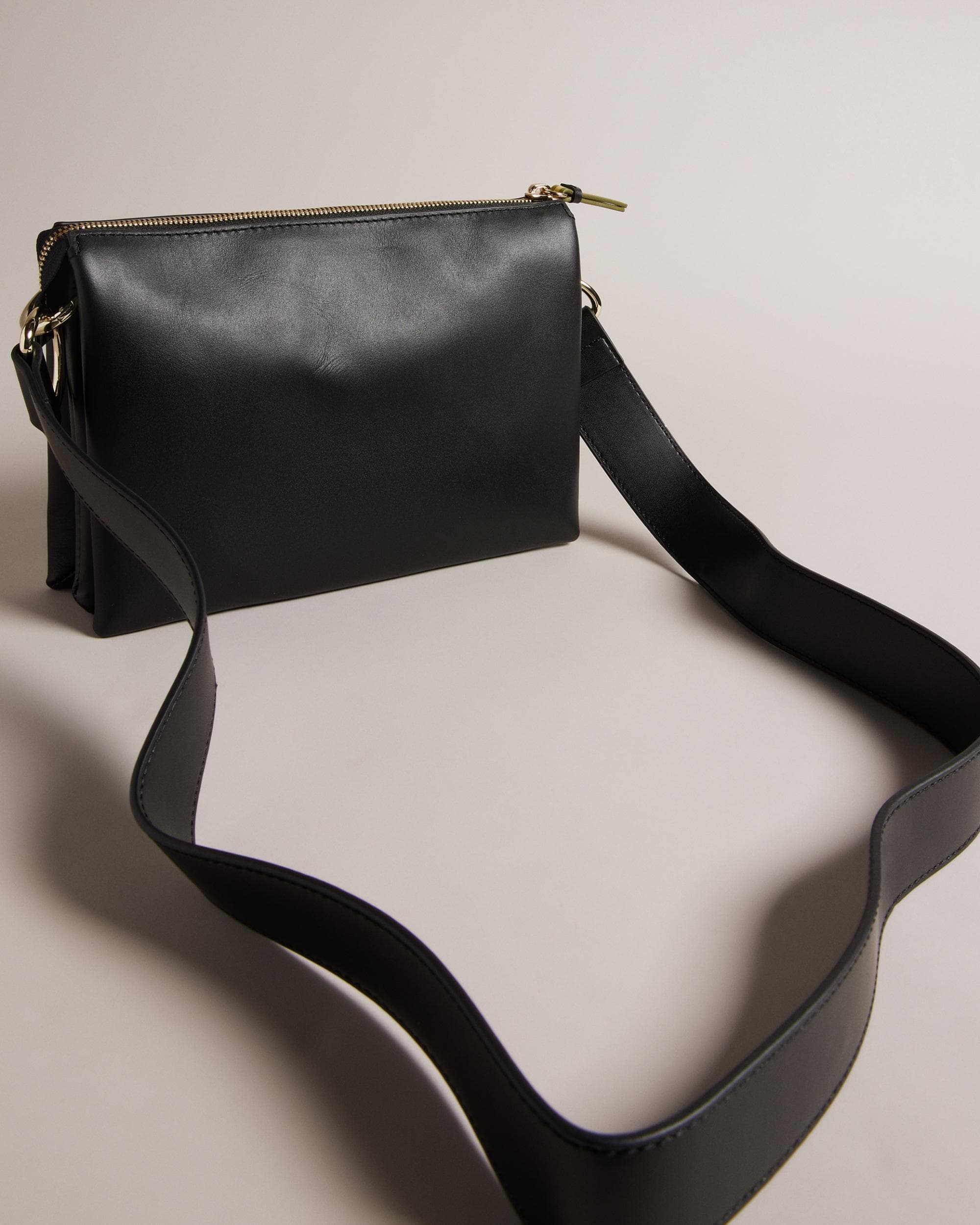 Ted Baker DARCEYY Womens Branded Webbing Leather Crossbody Bag - Image 2
