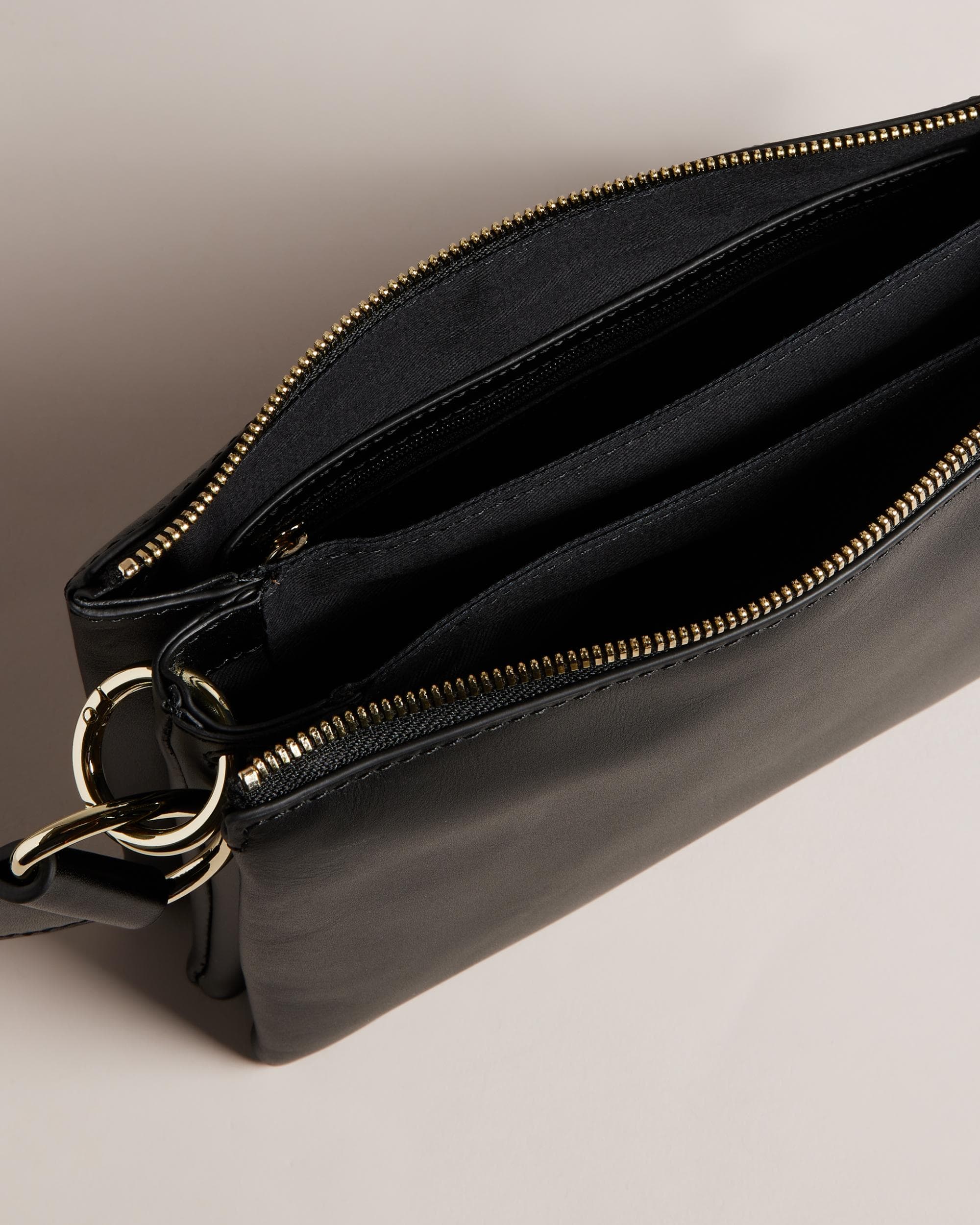 Ted Baker DARCEYY Womens Branded Webbing Leather Crossbody Bag - Image 4