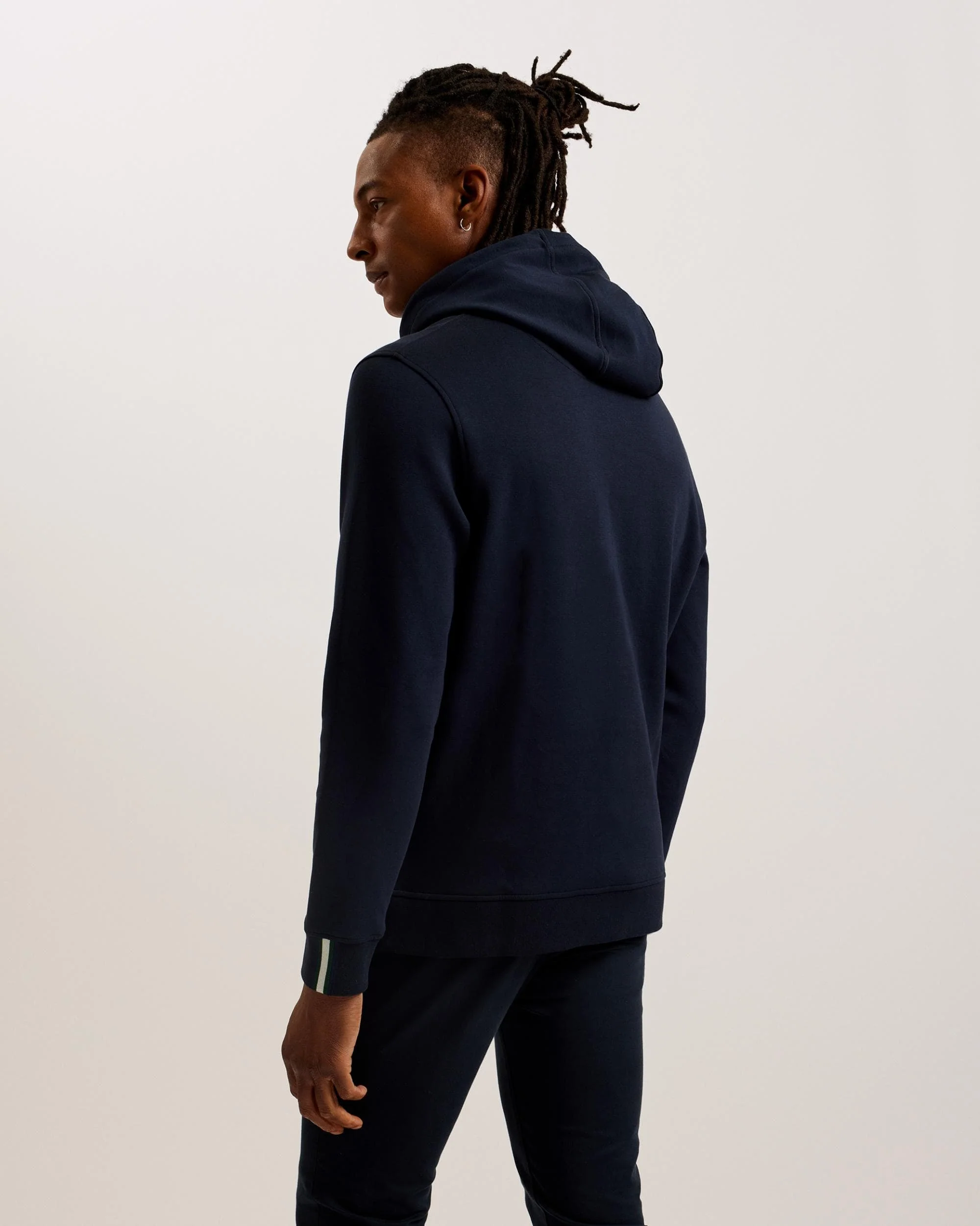 Ted Baker DROTOW Mens Regular Branded Hoodie - Image 3