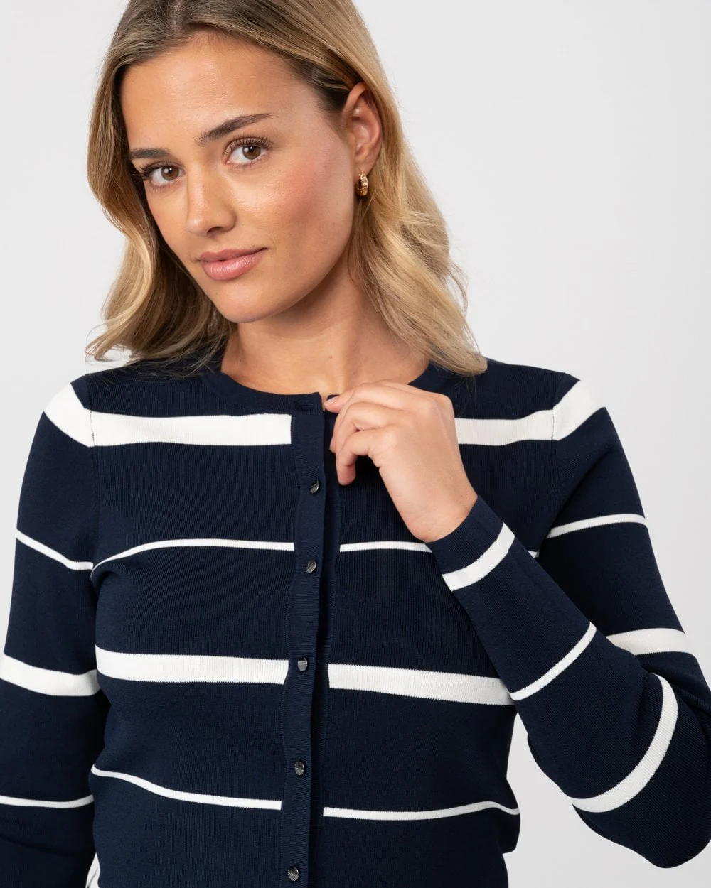 Ted Baker Eloriaa Womens Crew Neck Fitted Cardigan - Image 2
