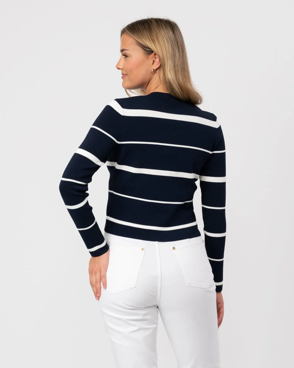 Ted Baker Eloriaa Womens Crew Neck Fitted Cardigan - Image 4