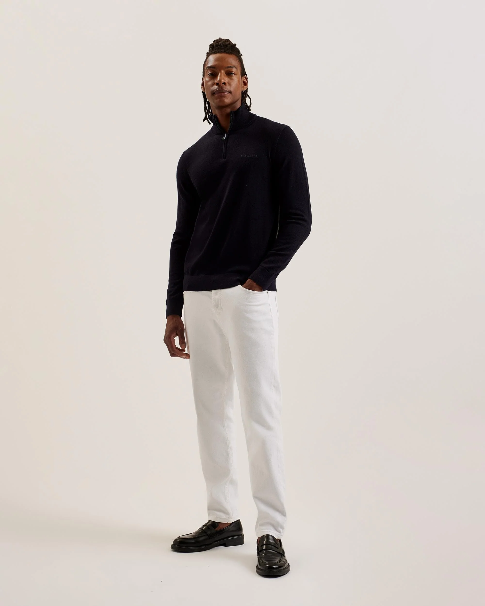 Ted Baker Fashbee Mens Half Zip Jumper - Image 2