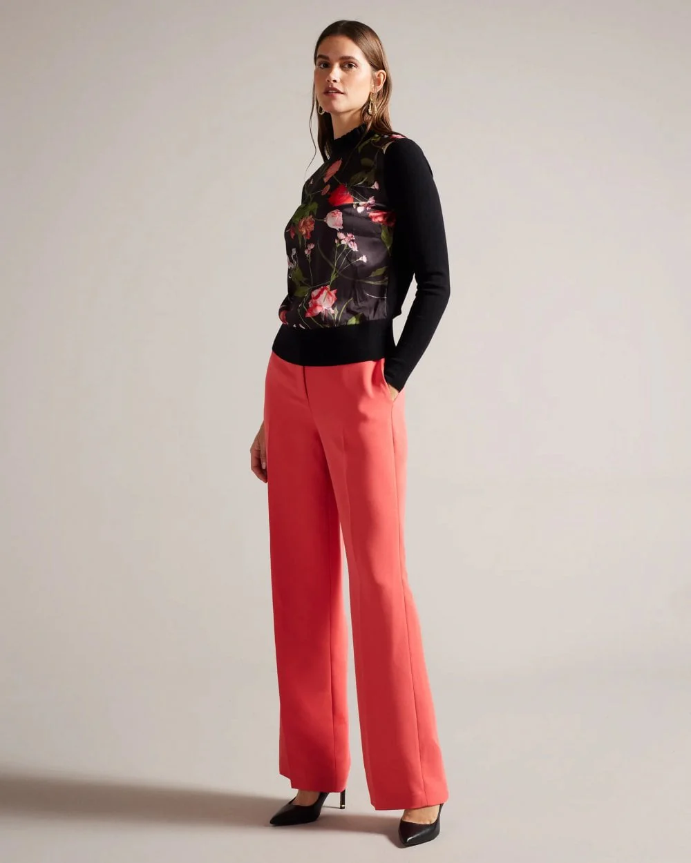 Ted Baker Frasiee Womens Woven Front Sweater - Image 4