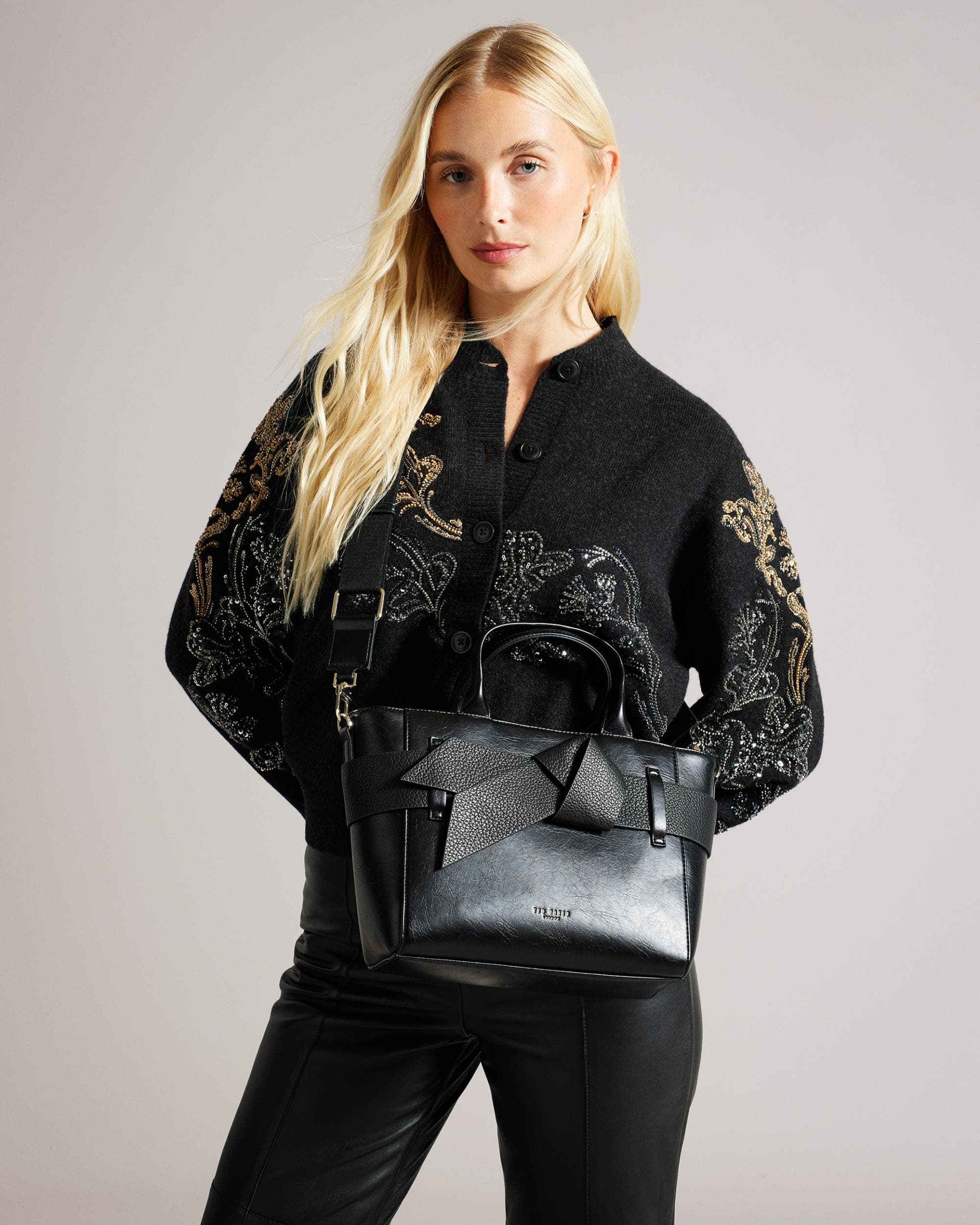 Ted Baker Jimsa Womens Knot Bow Tote Bag - Image 3
