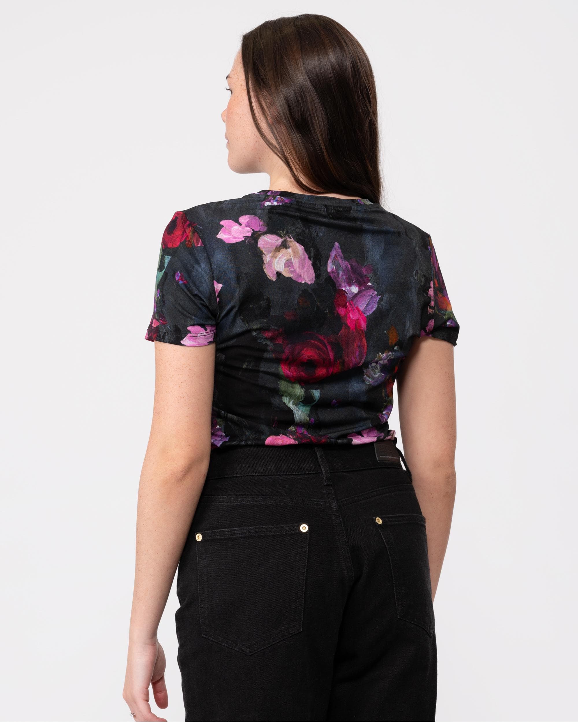 Ted Baker Karlyaa Womens Printed Fitted Tee - Image 4