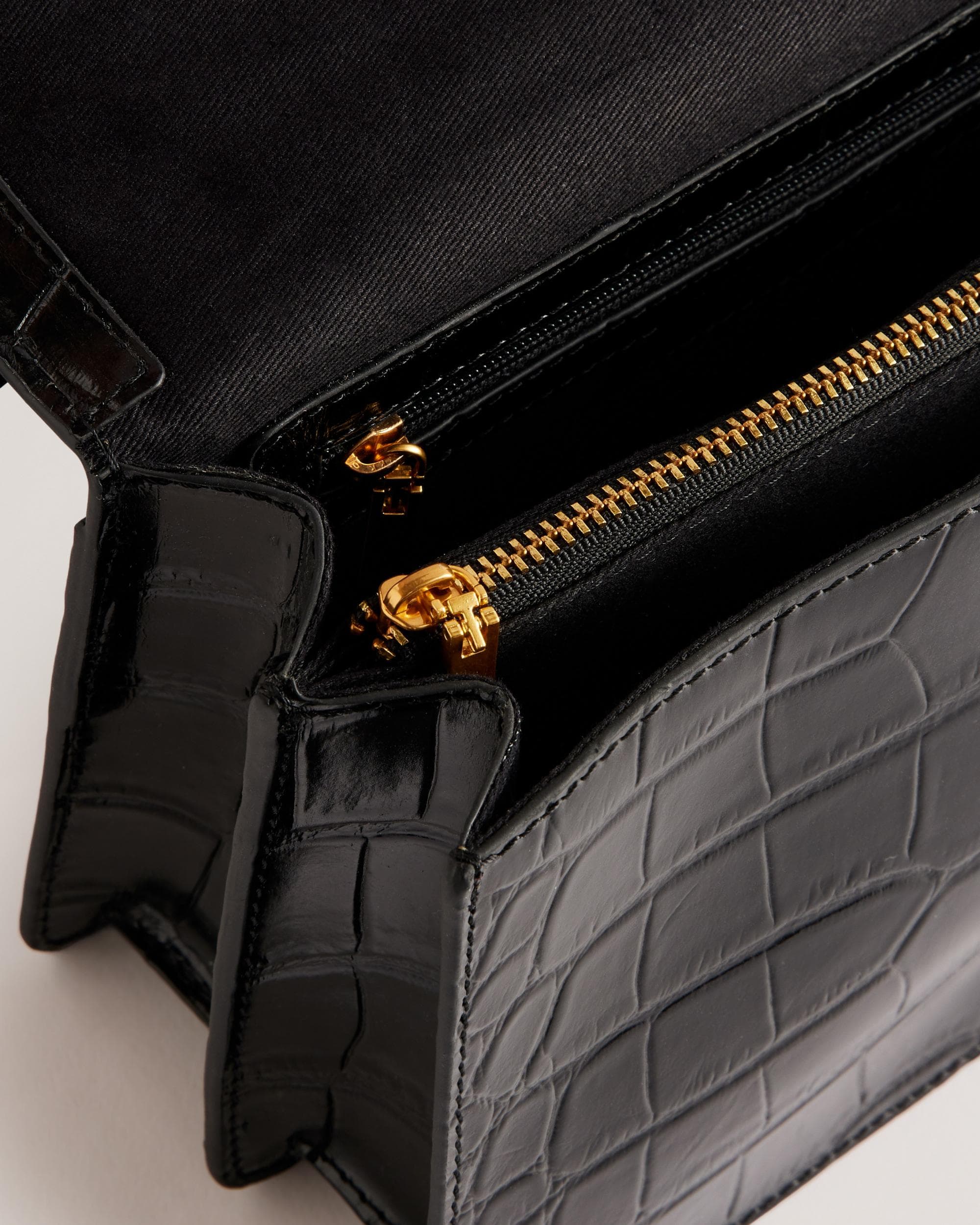 Ted Baker LATYMER Womens Padlock Large Crossbody Bag - Image 3