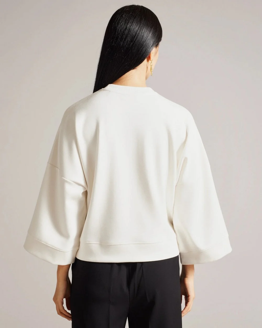 Ted Baker Laurale Womens Sweatshirt With Embroidery - Image 5
