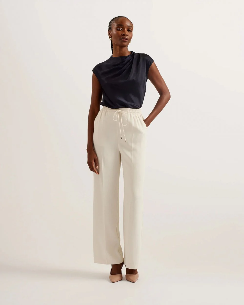 Ted Baker Liliaah Womens Wide Leg Jogger - Image 2