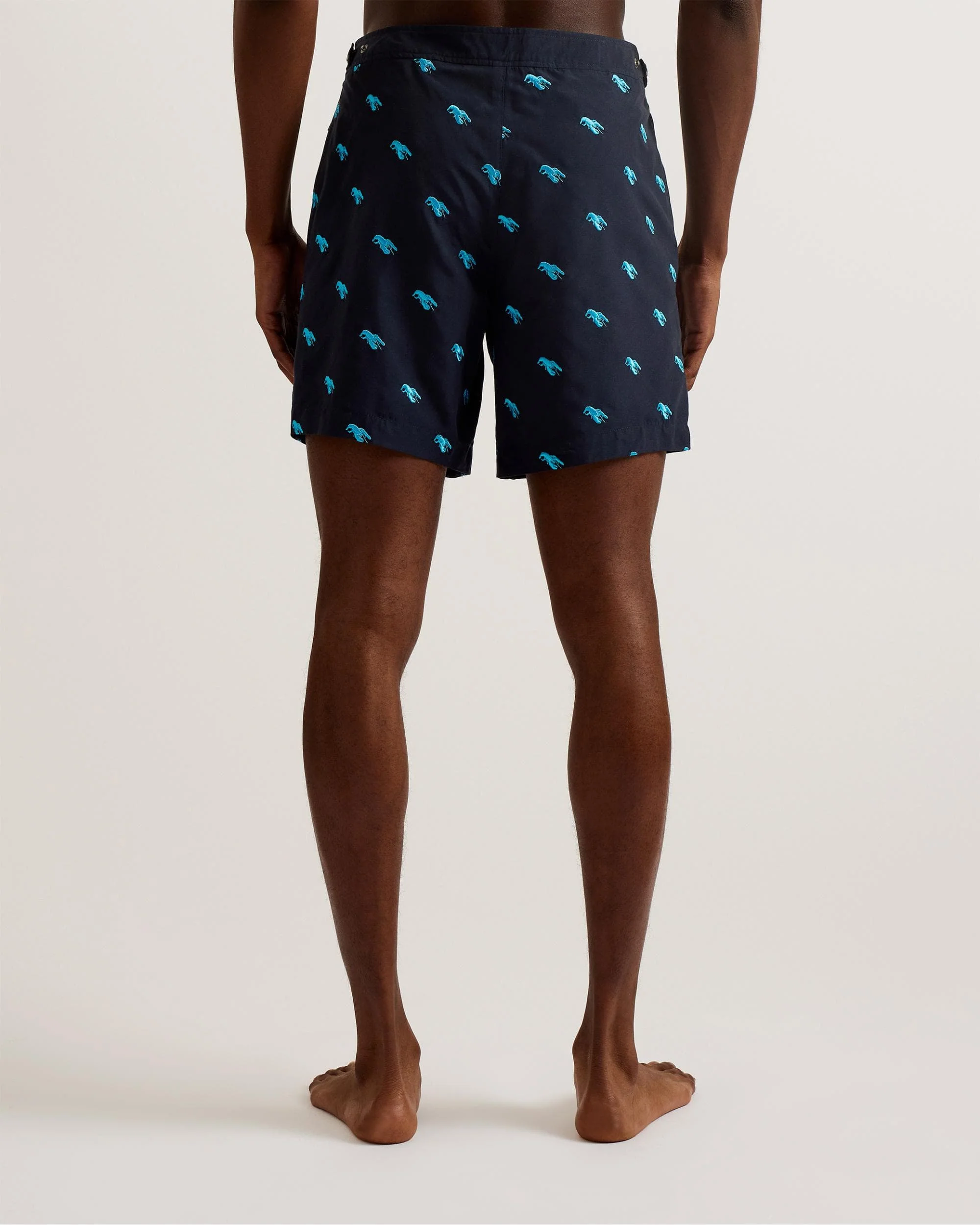 Ted Baker LOBTA Mens Embroidered Lobster Swim Shorts - Image 3