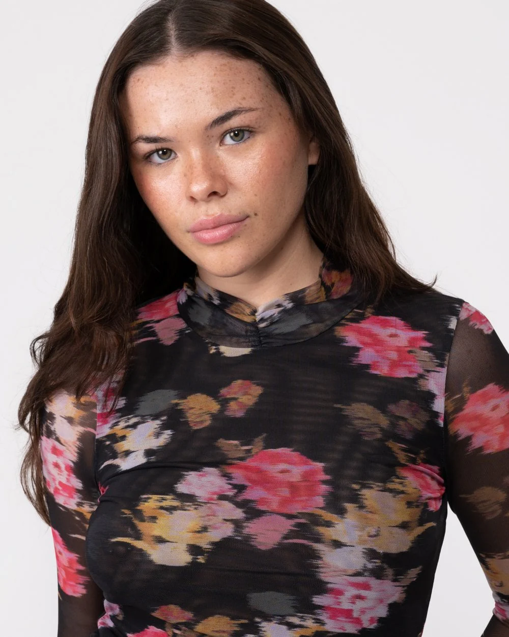 Ted Baker Malyel Womens Printed Mesh Top - Image 2