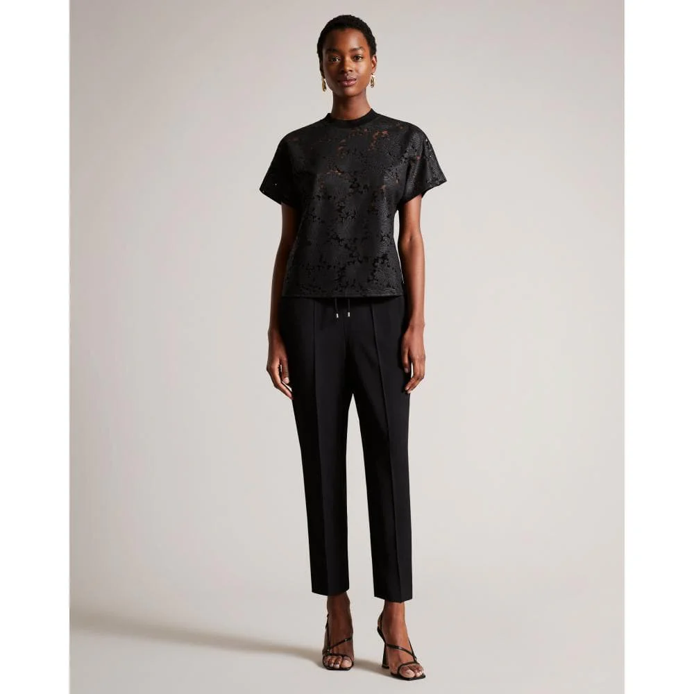 Ted Baker Maralo Womens Relaxed T Shirt With Grown On Sleeve - Image 2