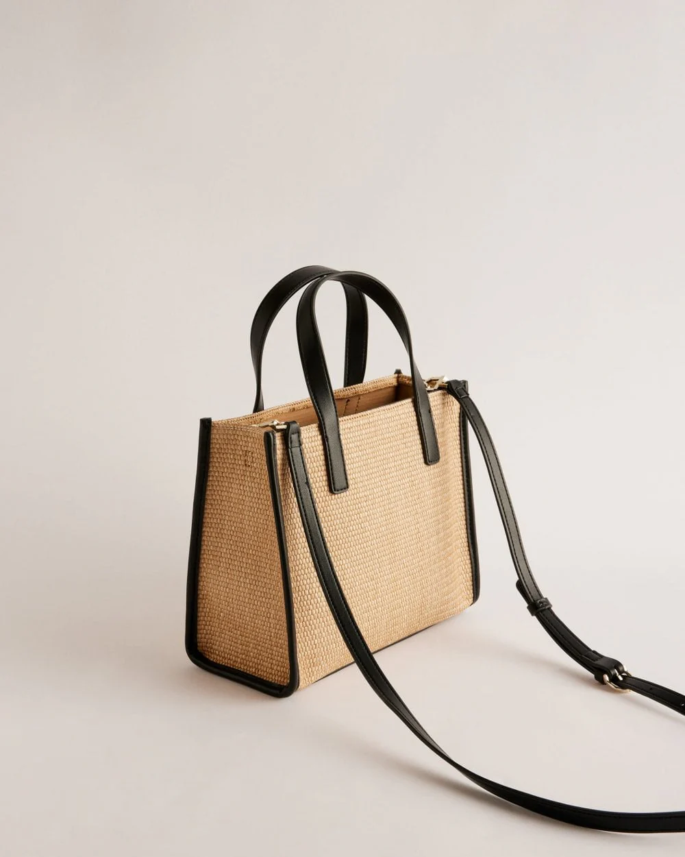 Ted Baker Paolina Womens Faux Raffia Small Icon Bag - Image 4