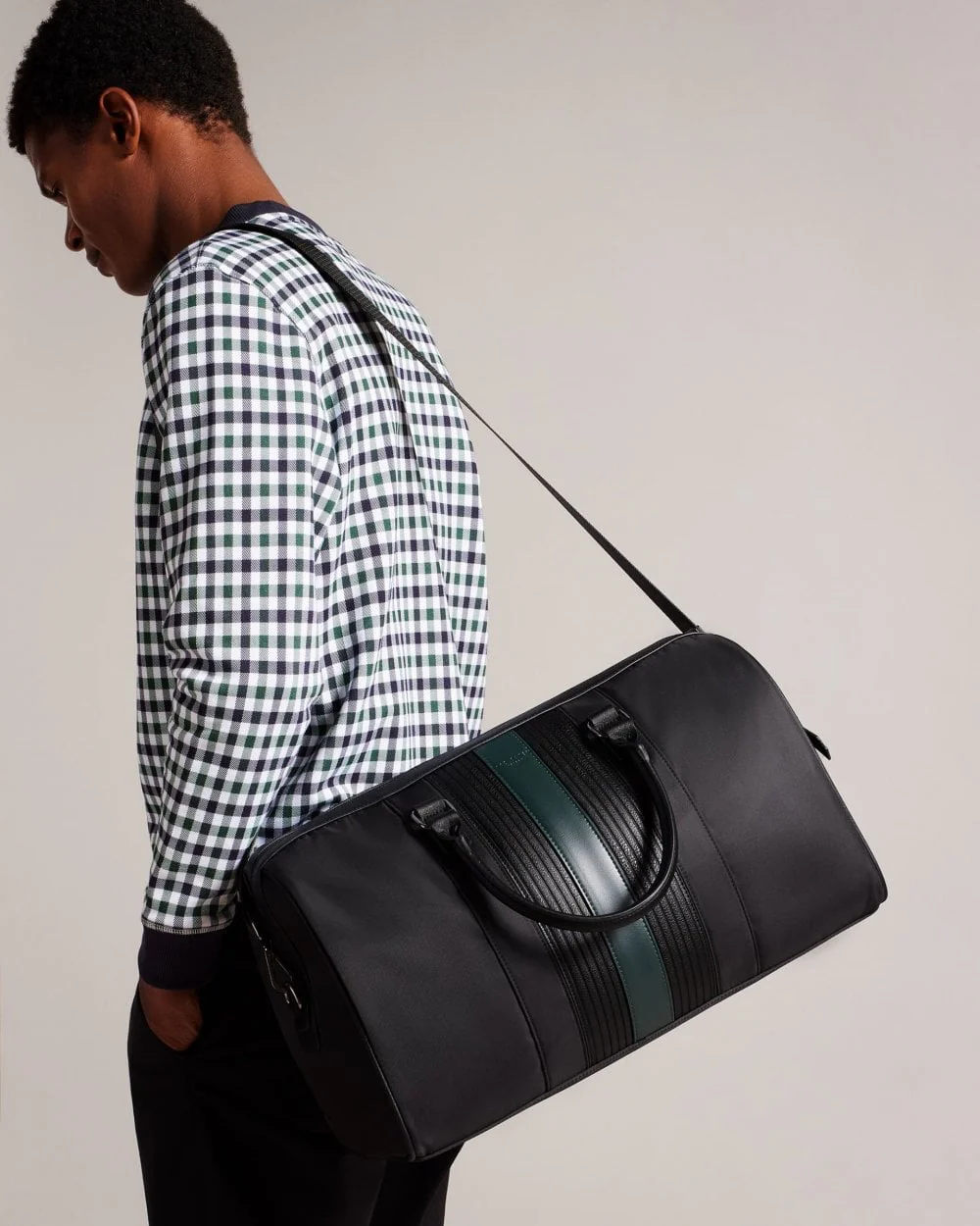 Ted Baker Rucks Core Twill PU Holdall - Image 2