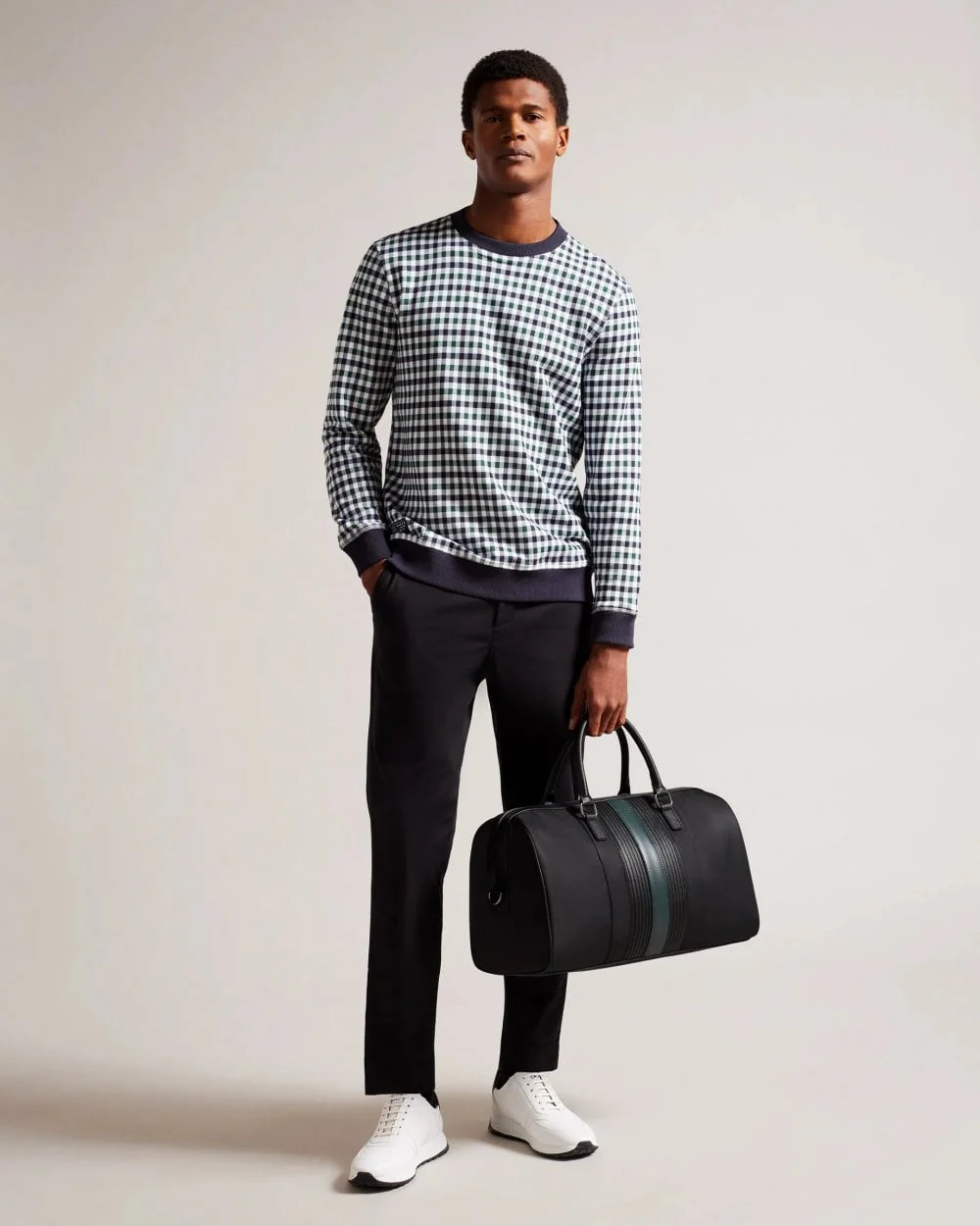 Ted Baker Rucks Core Twill PU Holdall - Image 6