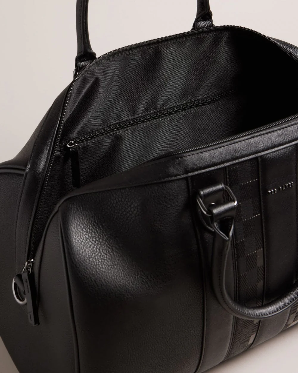 Ted Baker Waylin House Check PU Holdall - Image 5