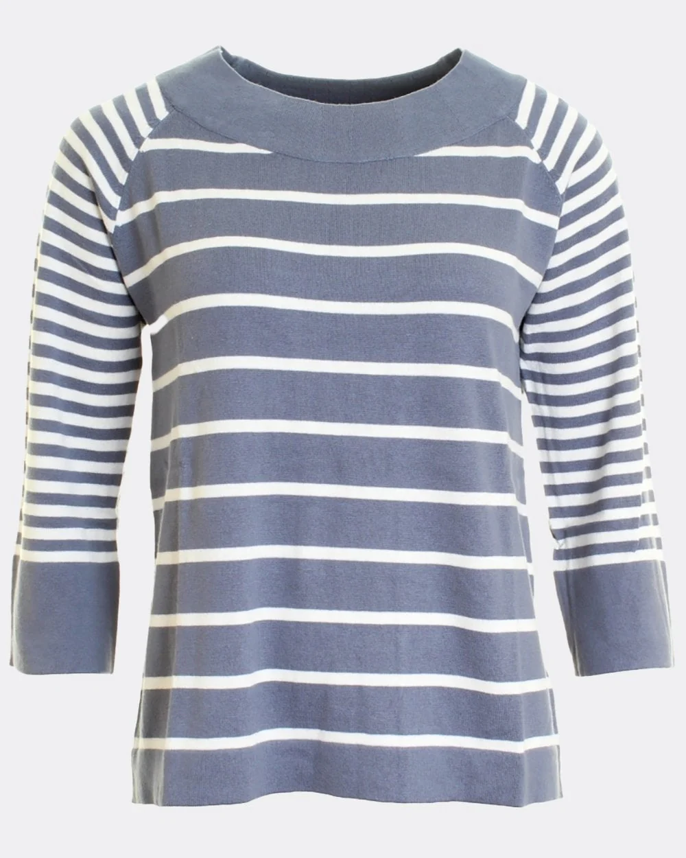 Thought Alberta Womens Top - Blue Grey - Image 3