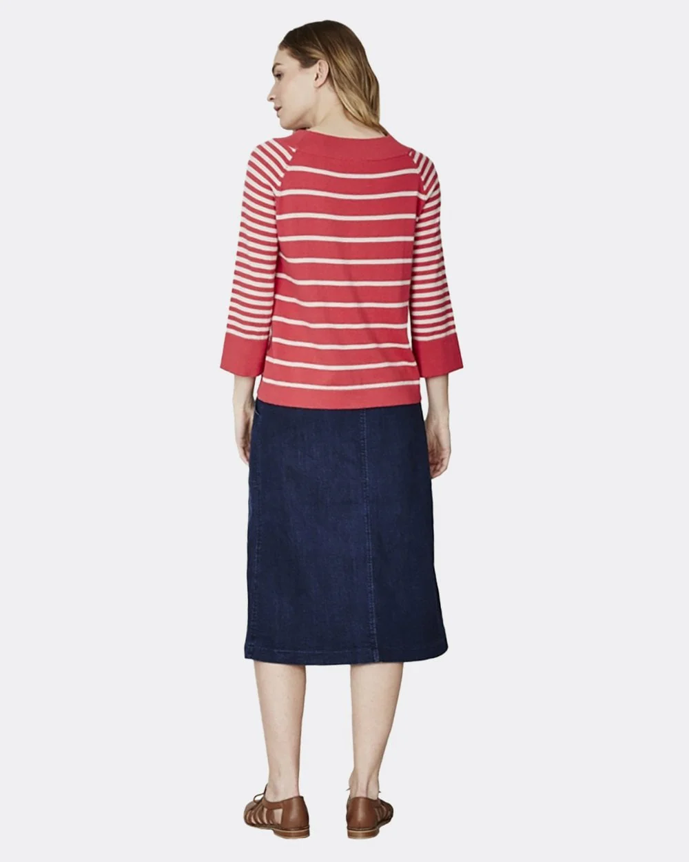 Thought Alberta Womens Top - Raspberry - Image 2