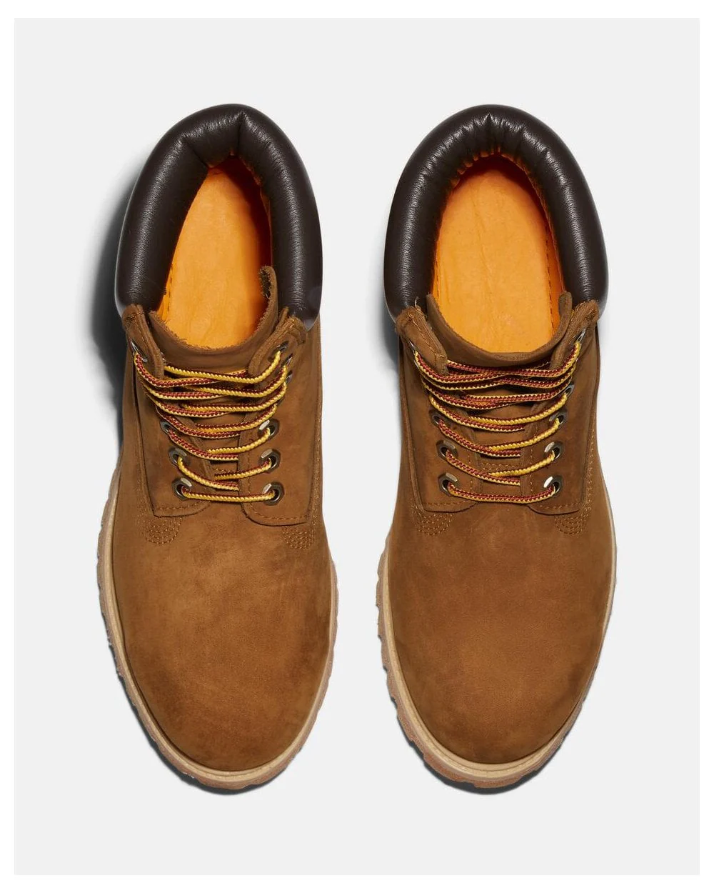 Timberland 6 Inch Premium Mens Waterproof Boots - Dark Wheat Nubuck - Image 3
