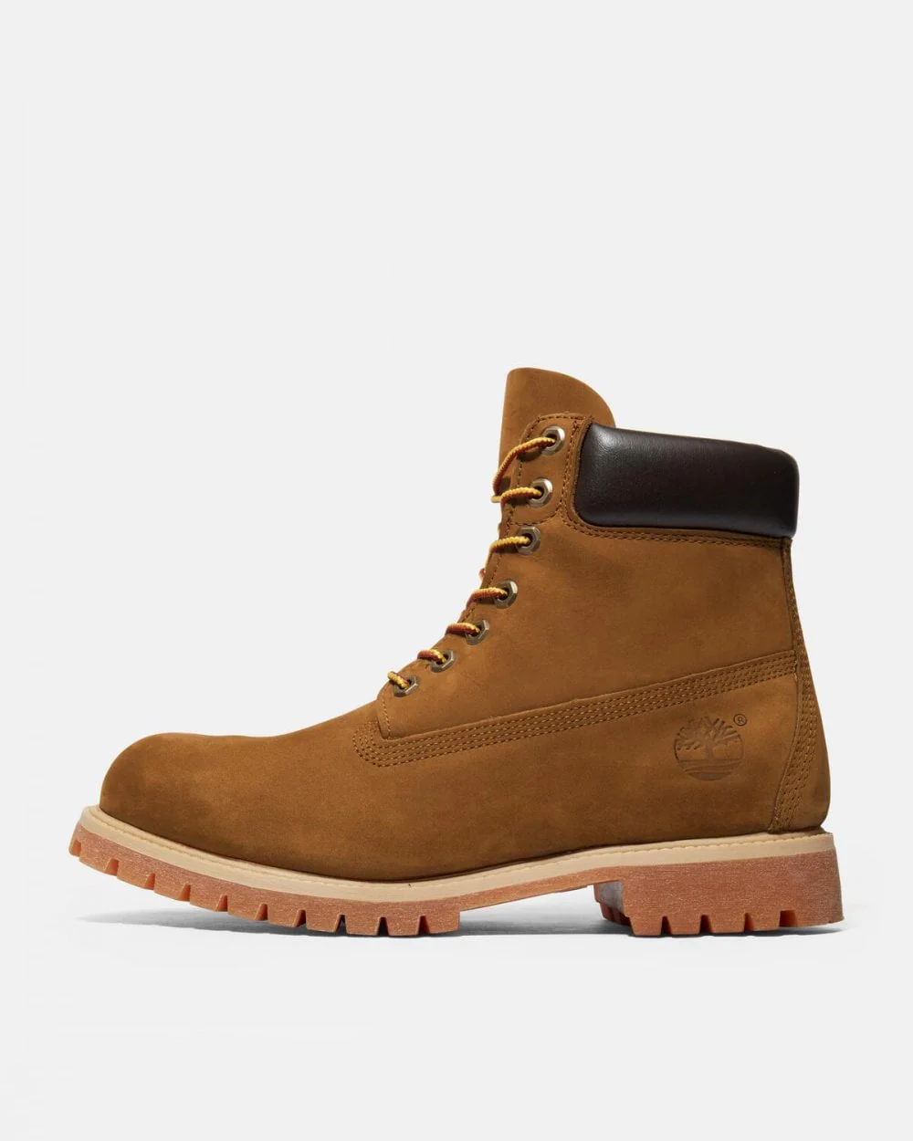 Timberland 6 Inch Premium Mens Waterproof Boots - Dark Wheat Nubuck - Image 8