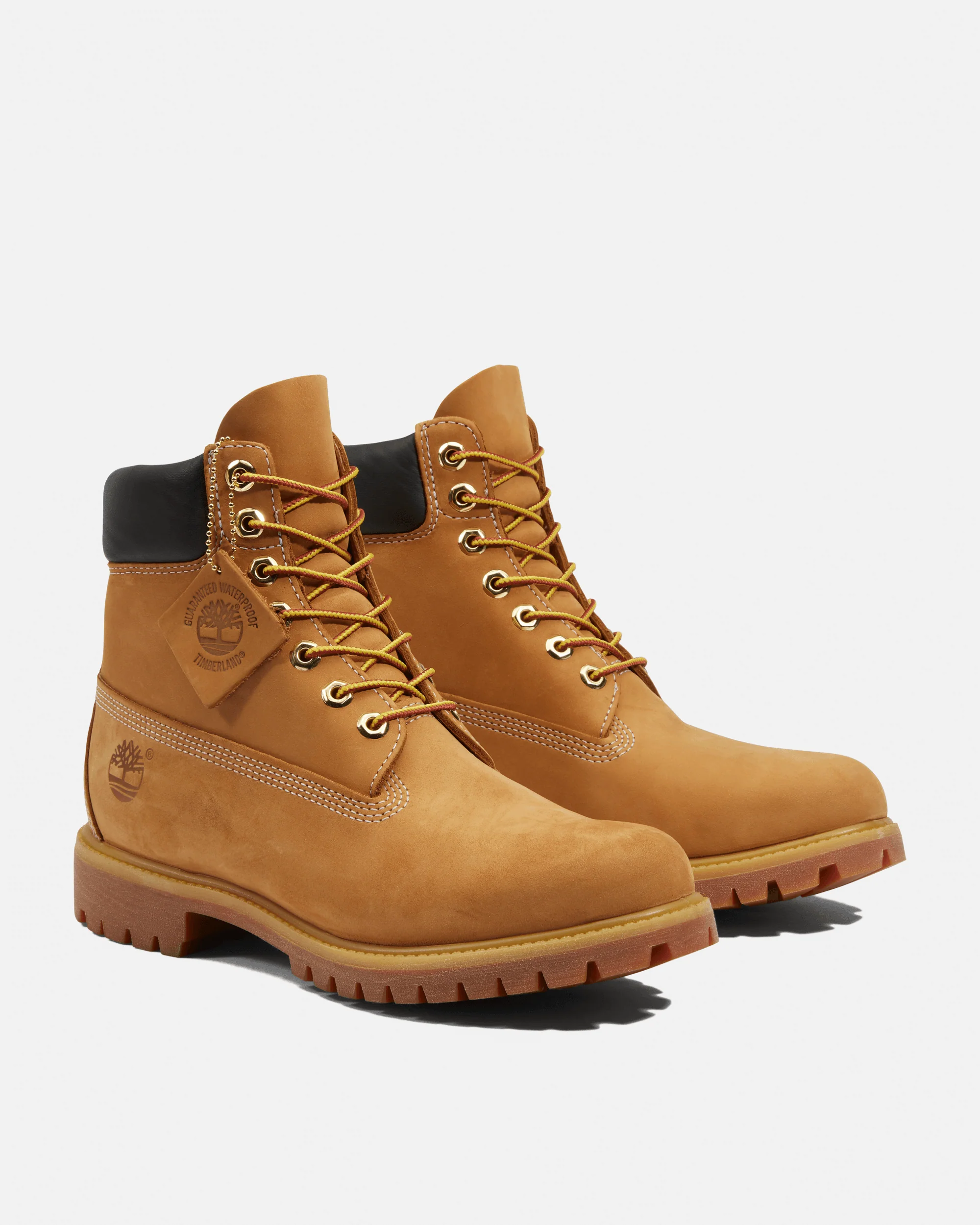 Timberland 6 Inch Premium Mens Waterproof Boots - Wheat - Image 4