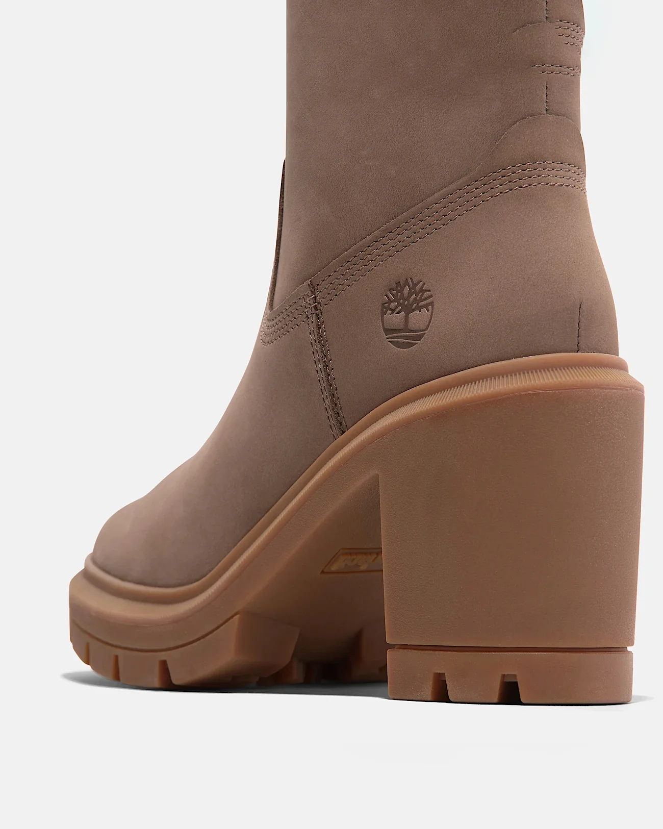 Timberland Allington Heights Mid Zip Up Womens Boots - Taupe Nubuck - Image 7
