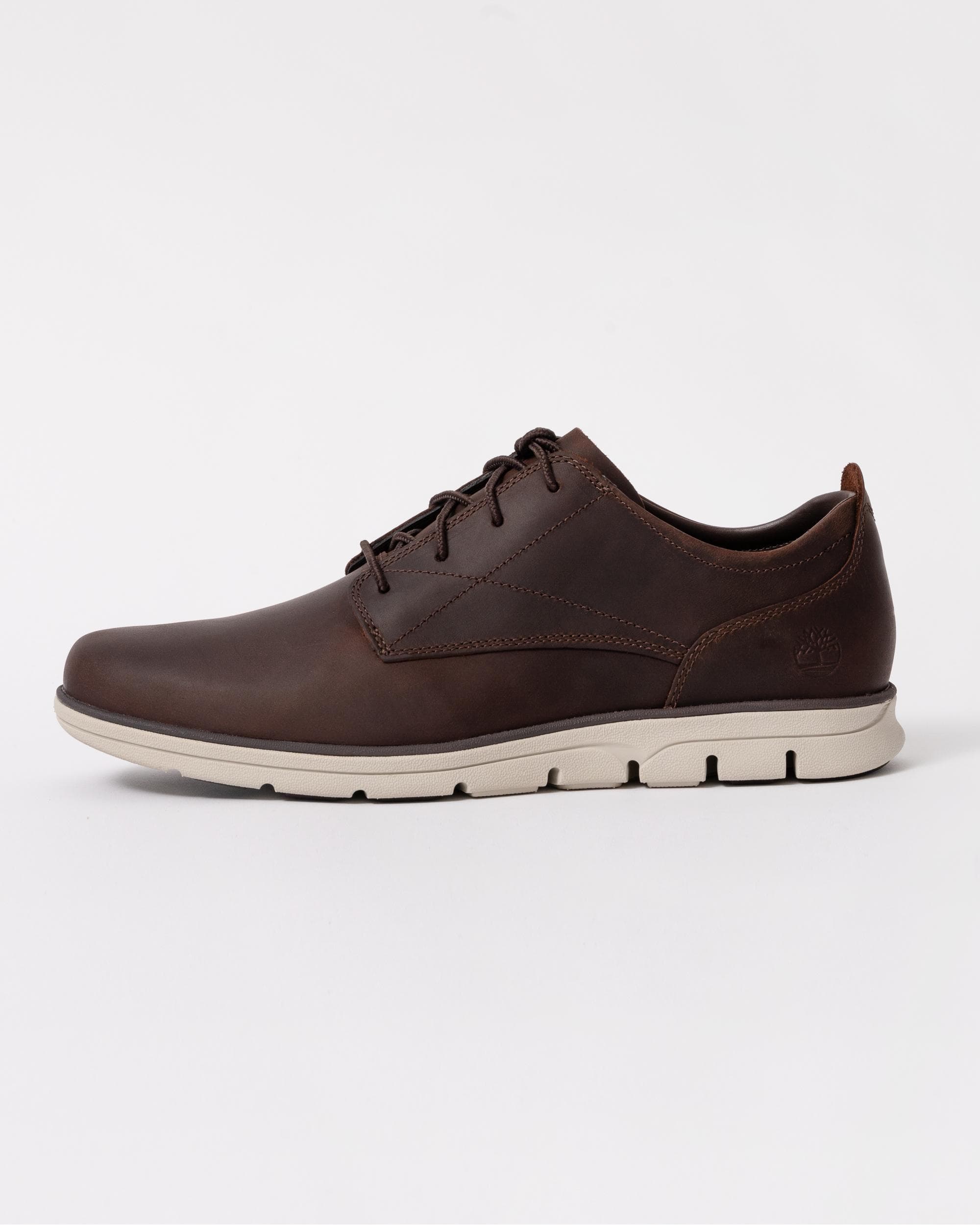 Timberland Bradstreet Low Mens Lace-Up Trainers - Soil - Image 2