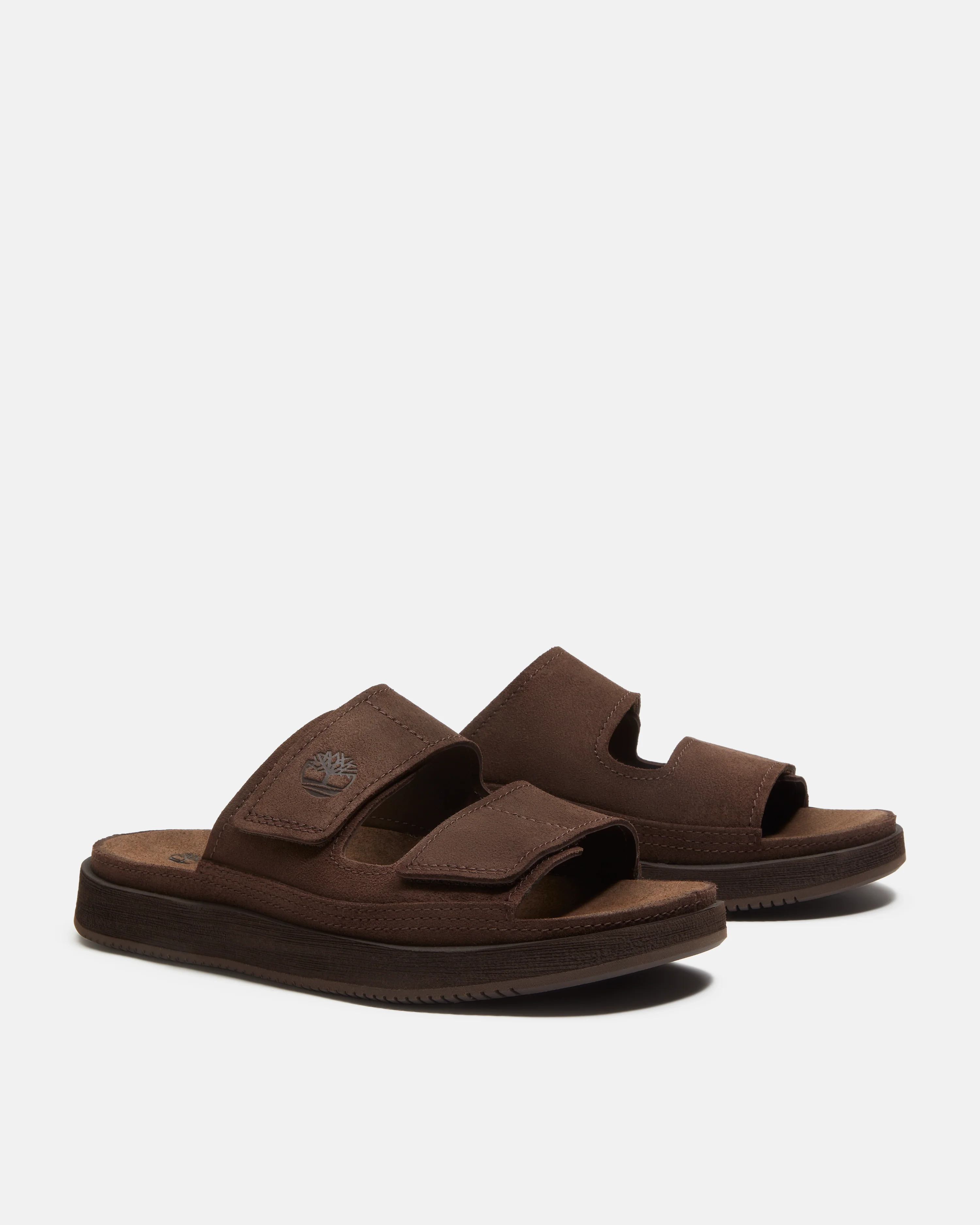 Timberland Casco Cove 2-Strap Mens Sandals - Dark Brown - Image 2