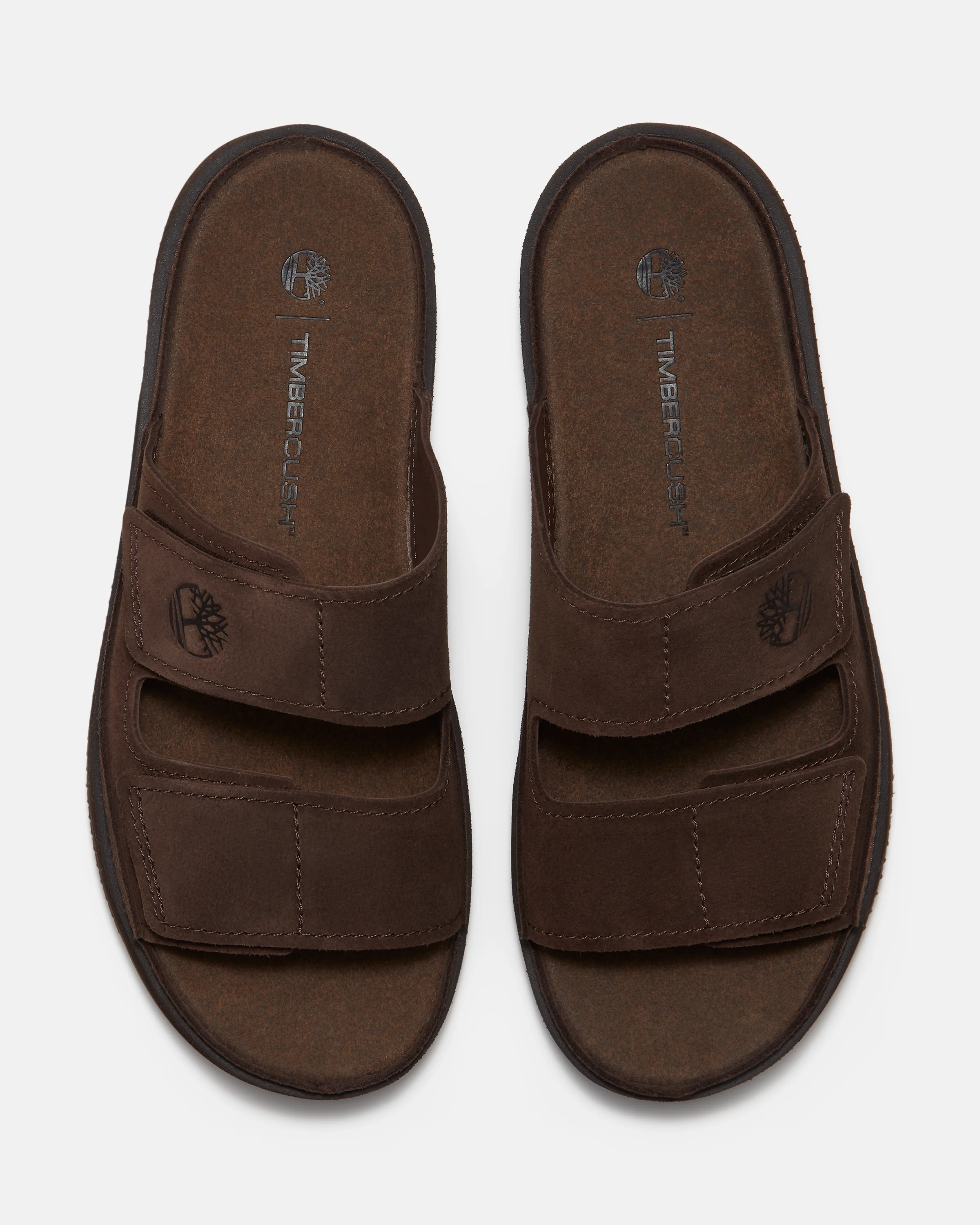 Timberland Casco Cove 2-Strap Mens Sandals - Dark Brown - Image 8