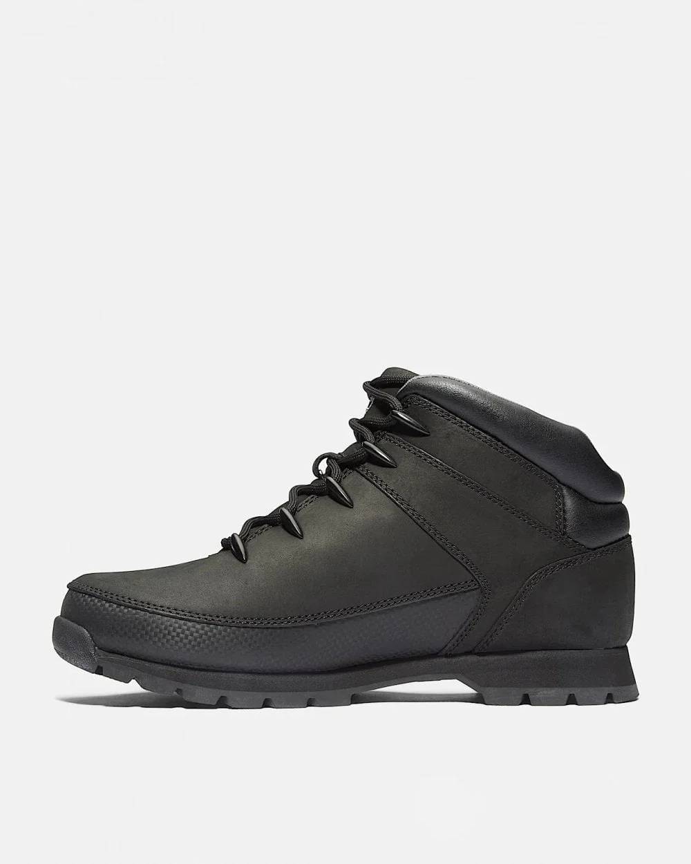 Timberland Euro Sprint Contrast Logo Mens Hiking Shoe - Black - Image 4