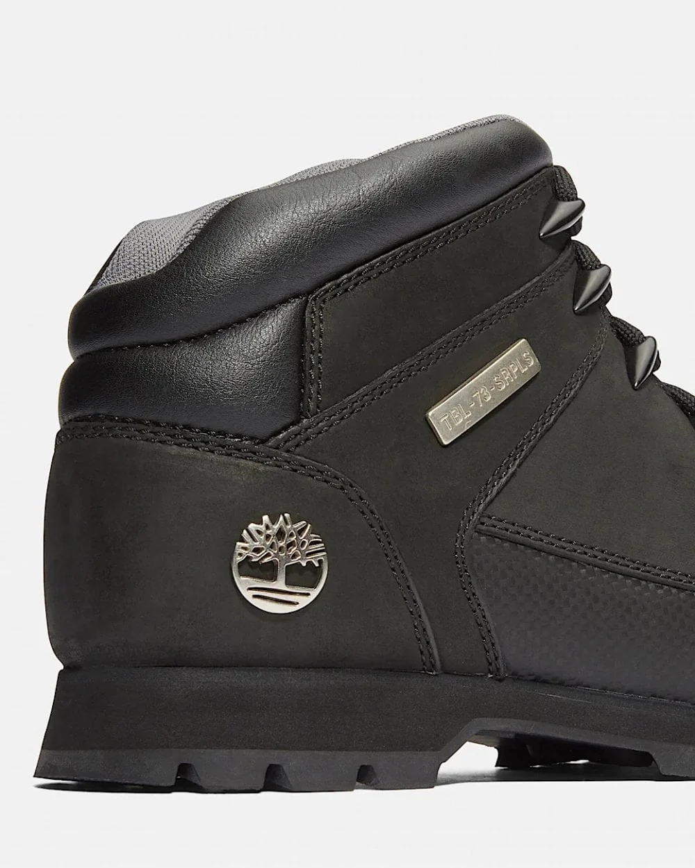 Timberland Euro Sprint Contrast Logo Mens Hiking Shoe - Black - Image 5