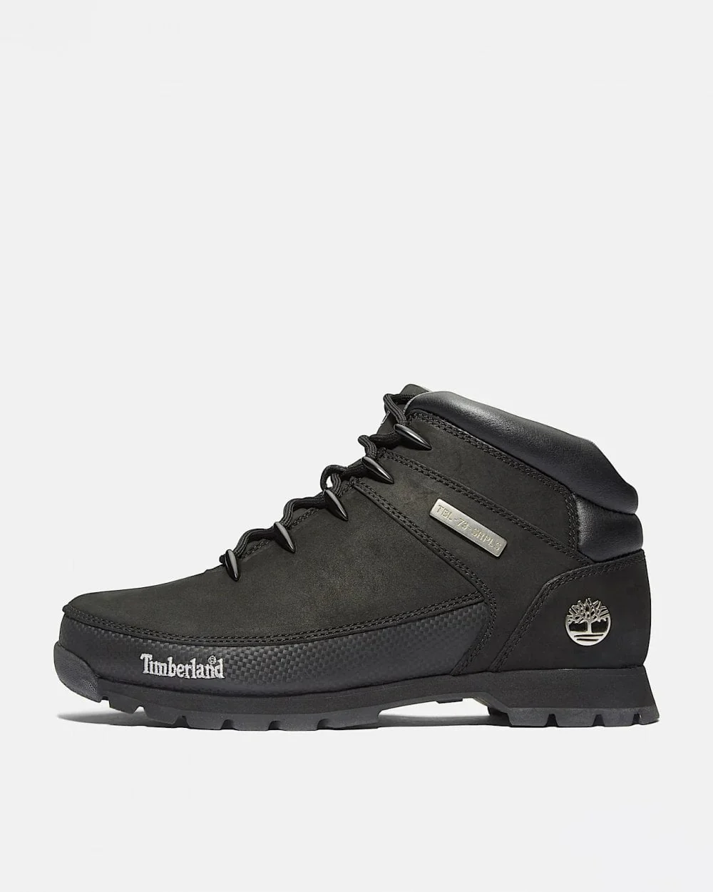 Timberland Euro Sprint Contrast Logo Mens Hiking Shoe - Black - Image 6