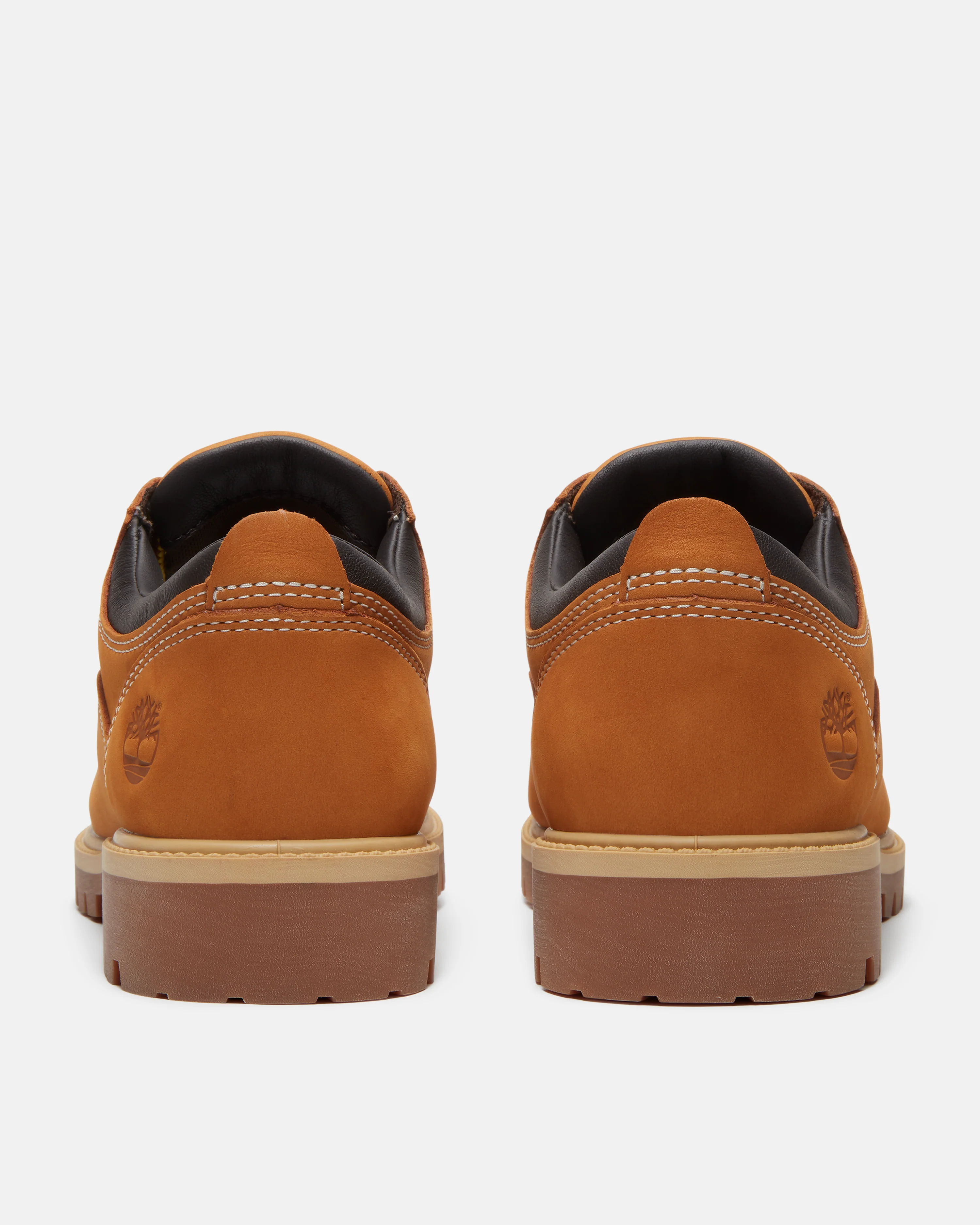 Timberland Heritage Mens Nubuck Oxford Shoes - Wheat - Image 2