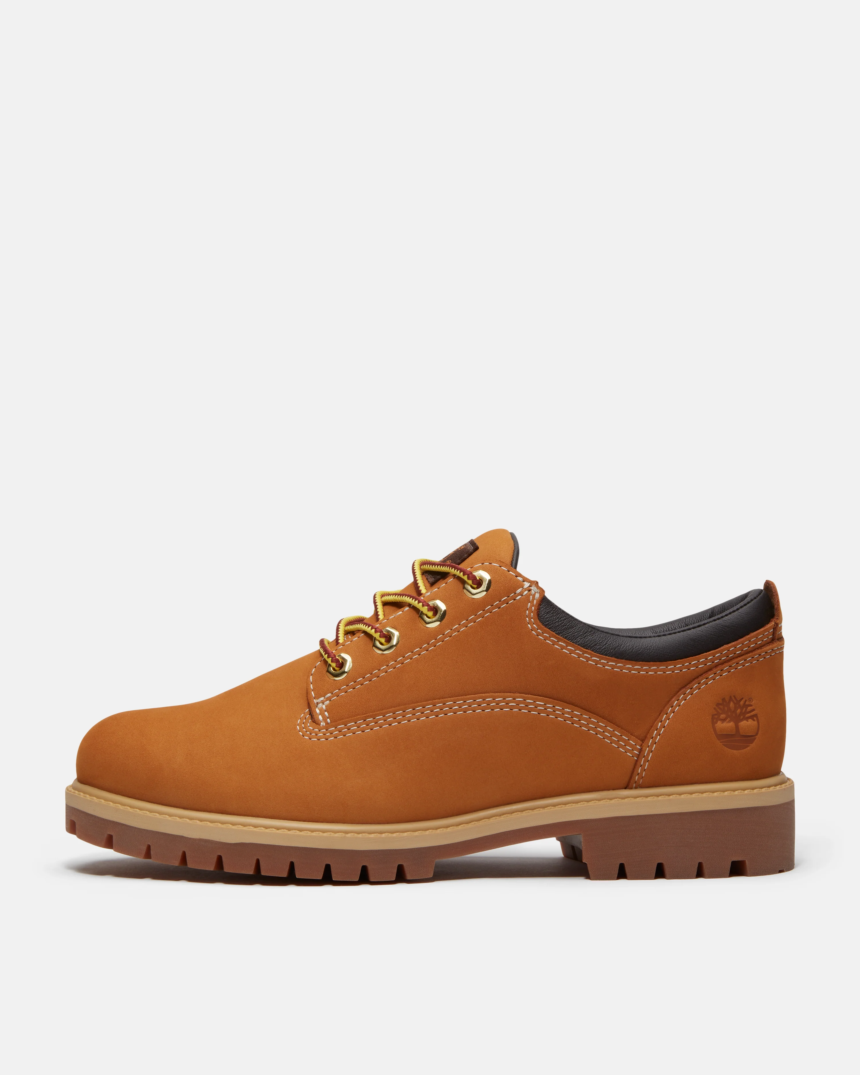Timberland Heritage Mens Nubuck Oxford Shoes - Wheat - Image 5