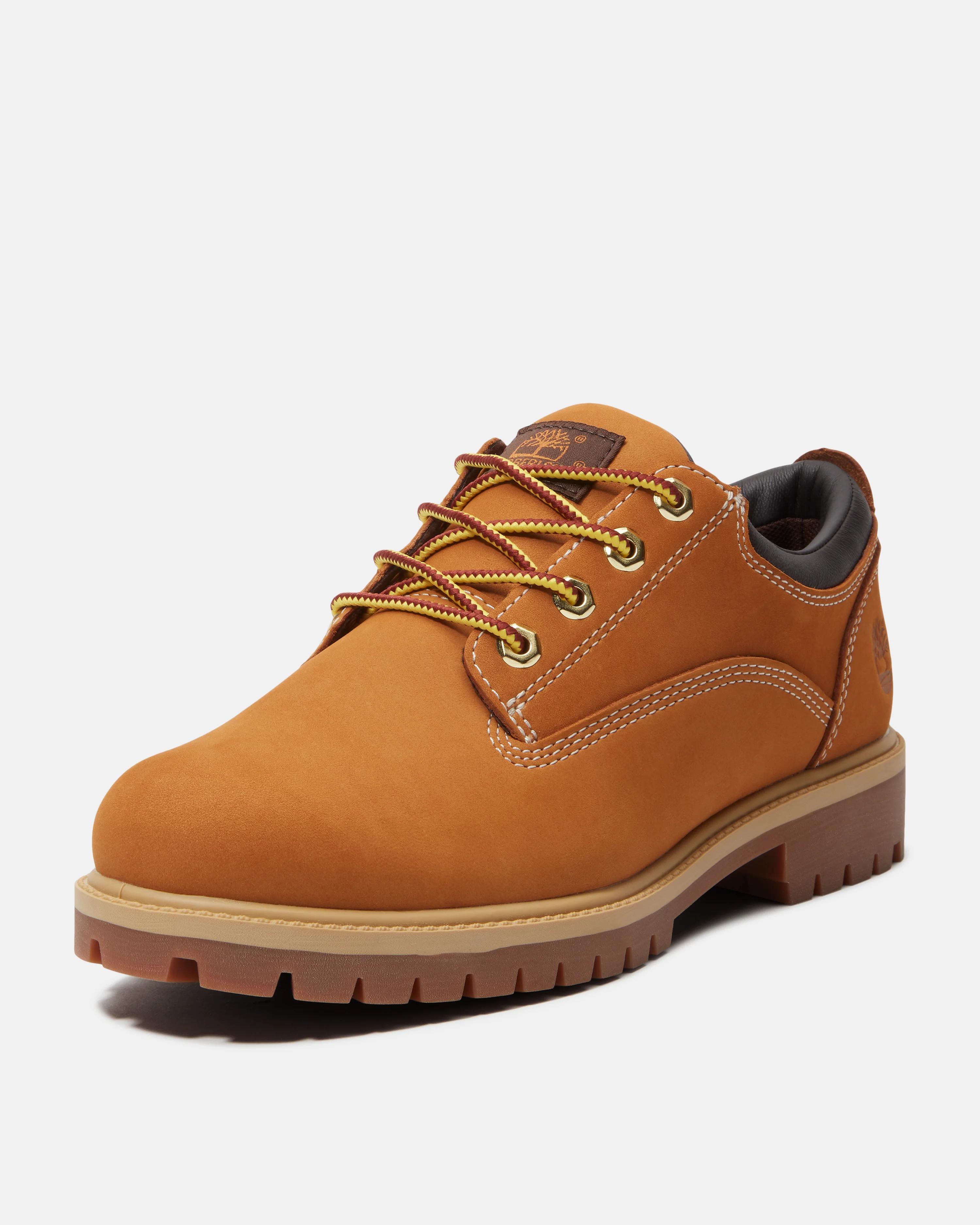 Timberland Heritage Mens Nubuck Oxford Shoes - Wheat - Image 6