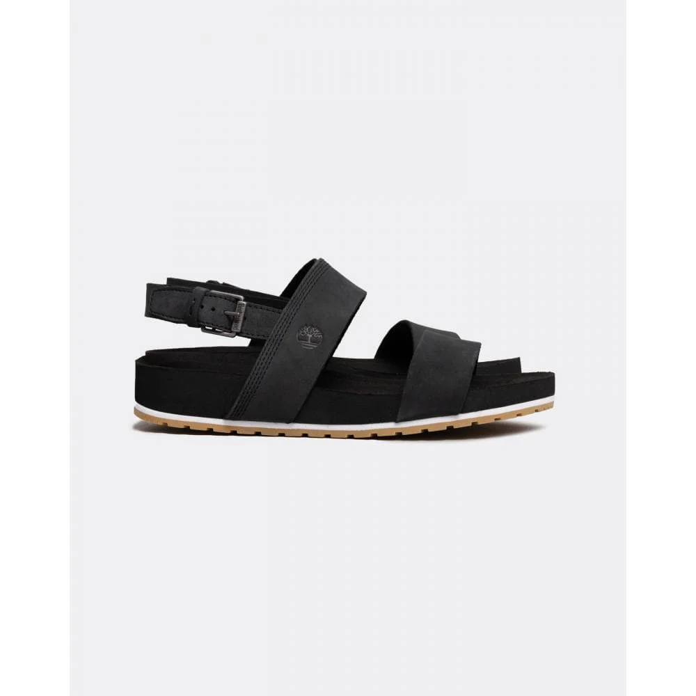 Timberland Malibu Waves 2 Strap Womens Sandals - Black - Image 2