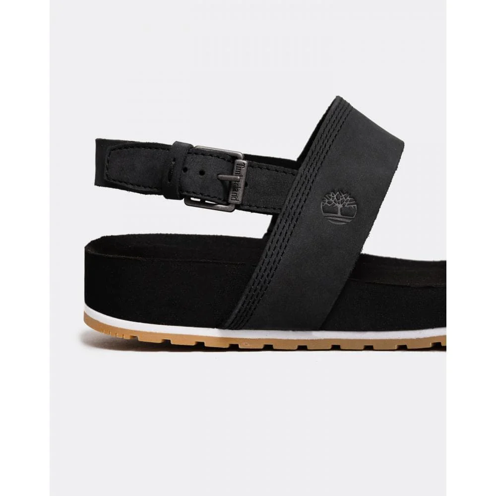 Timberland Malibu Waves 2 Strap Womens Sandals - Black - Image 5