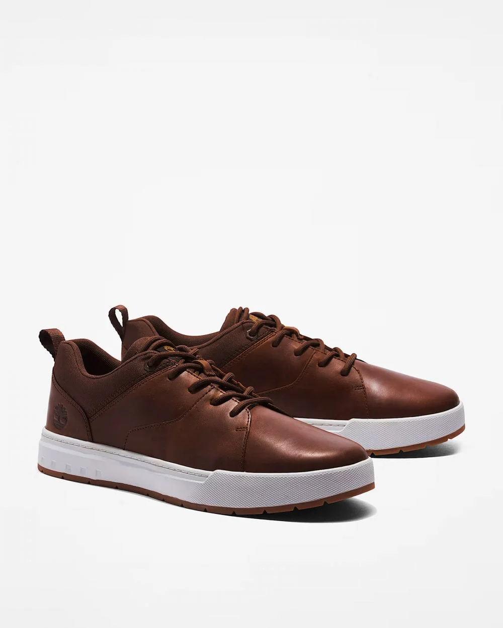 Timberland Maple Grove Low Mens Trainers - Medium Brown - Image 2